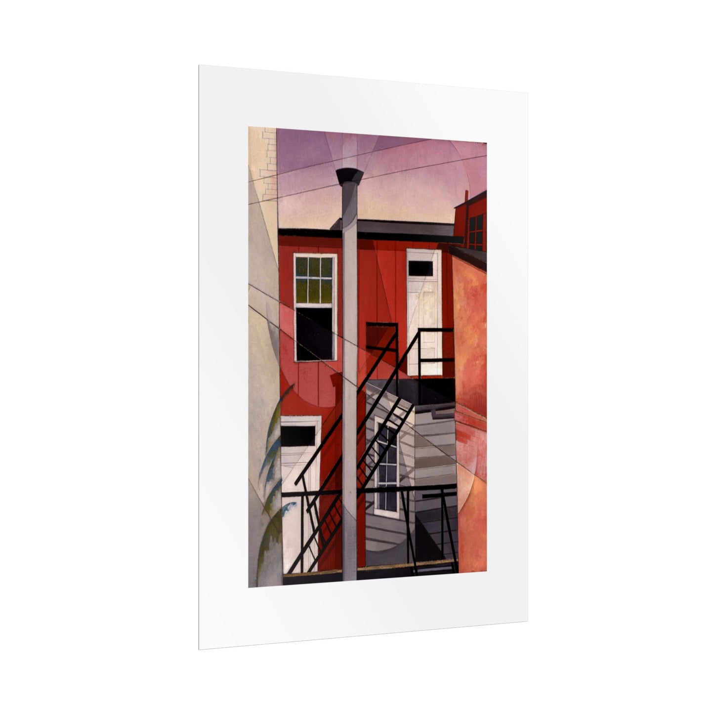 Modern Conveniences by Charles Demuth Wall Art Print