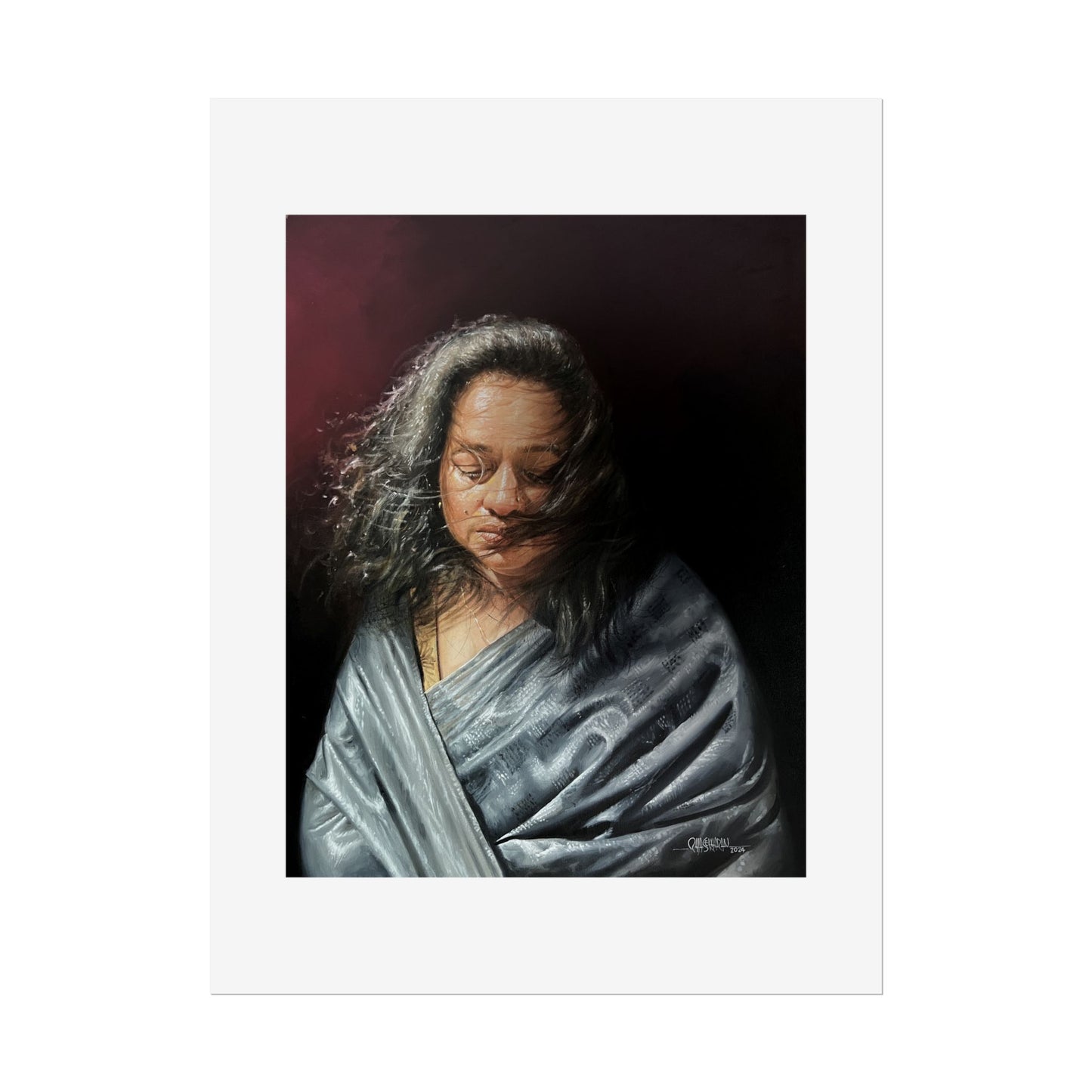 Tempest by Rajasekharan Parameswaran Wall Art Print