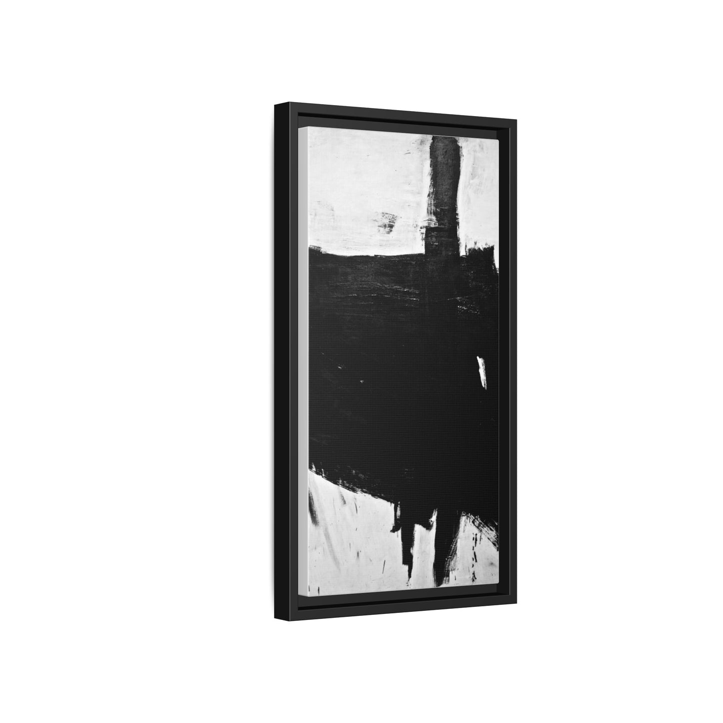 Sabra by Franz Kline Abstract Matte Canvas Framed Wall Art Print