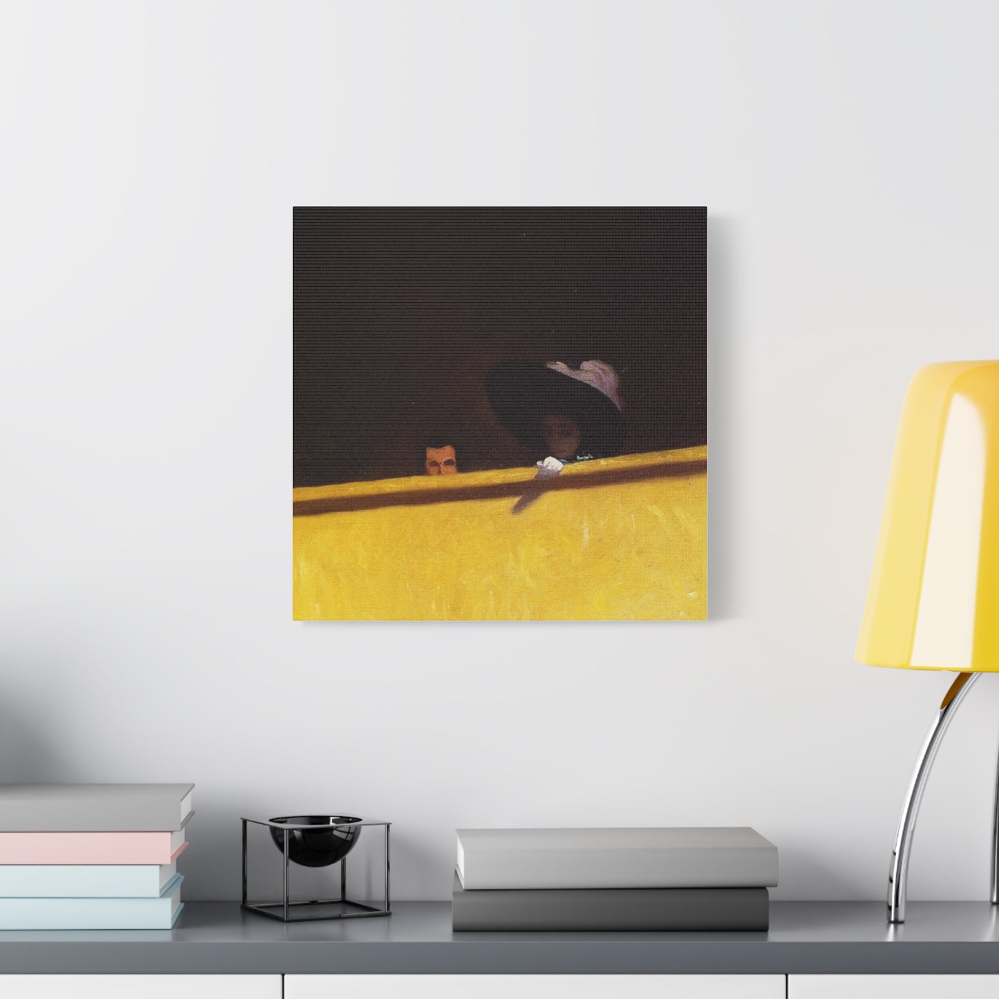 La loge de theatre by Félix Vallotton Matte Canvas Wall Art Print