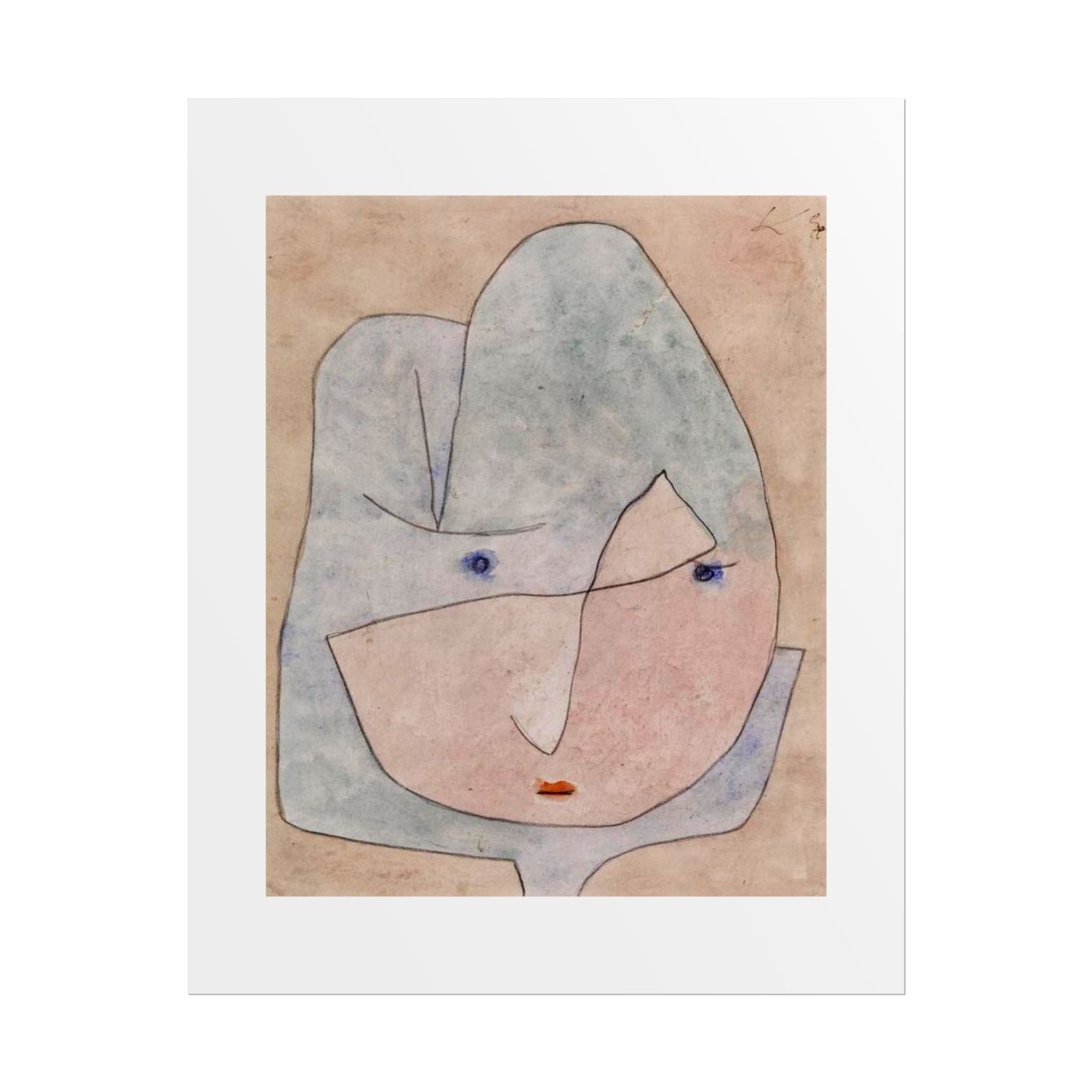 This Bloom is About to Wither by Paul Klee Wall Art Print