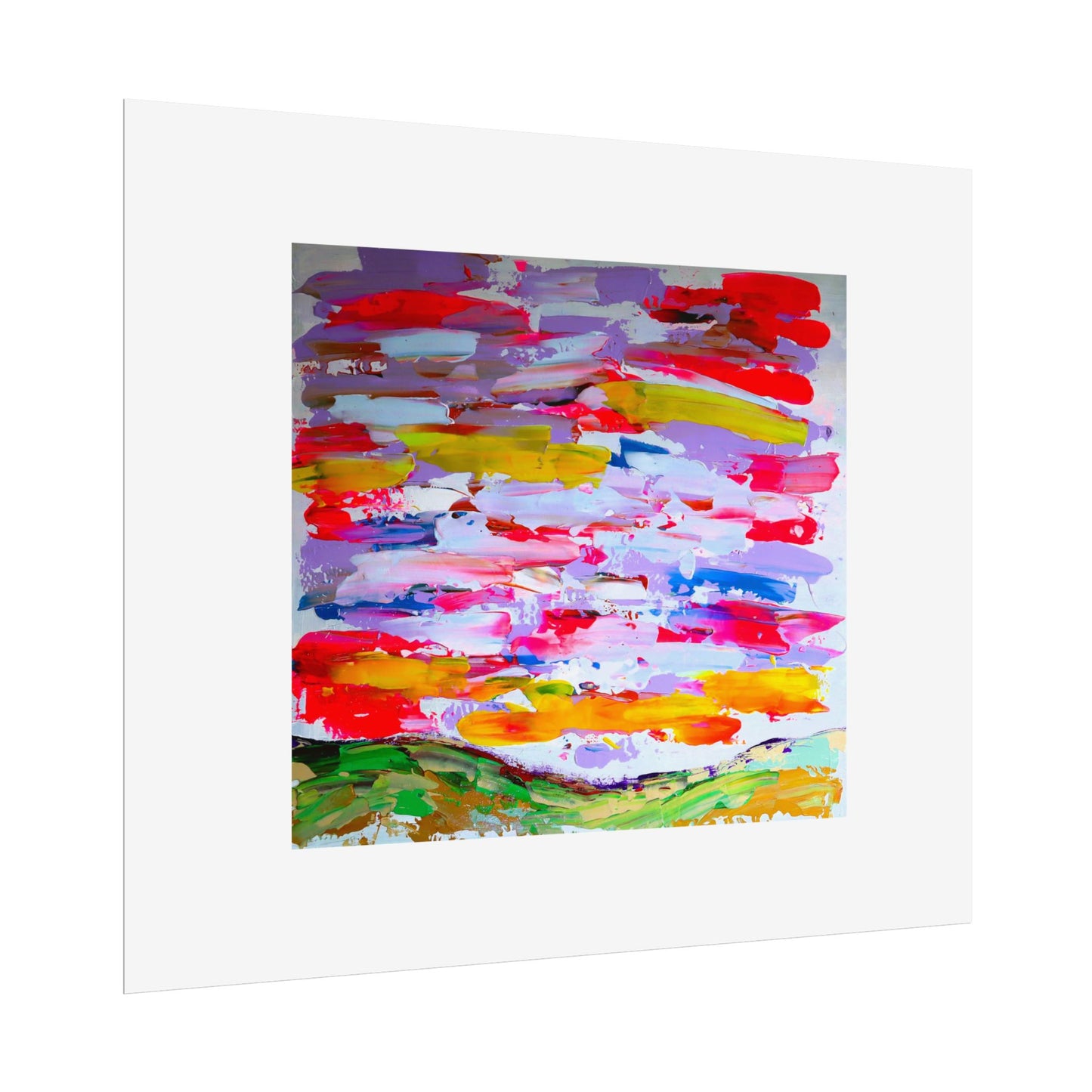 Sunny day in may by Norman Barrett Wall Art Print