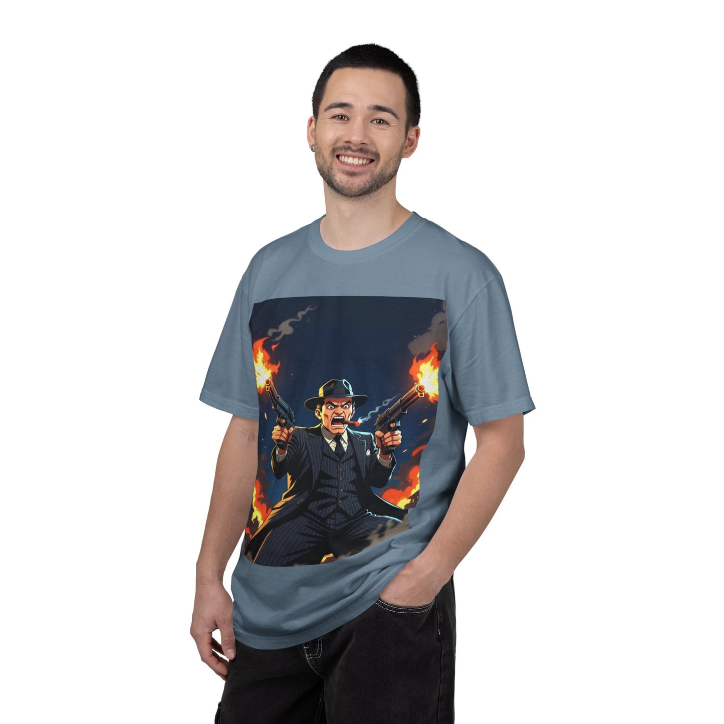 Gangster T‑Shirt — Vintage Outlaw Graphic Tee