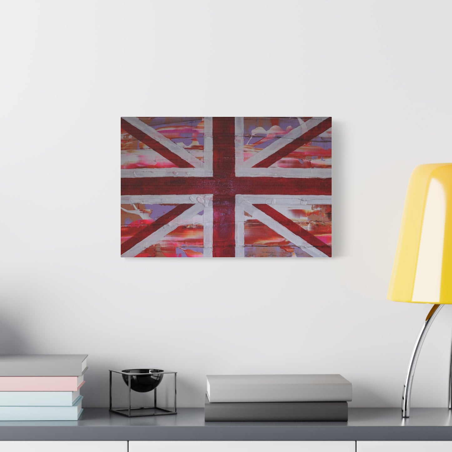 Union Jack is back! by Norman Barrett Matte Canvas Wall Art
