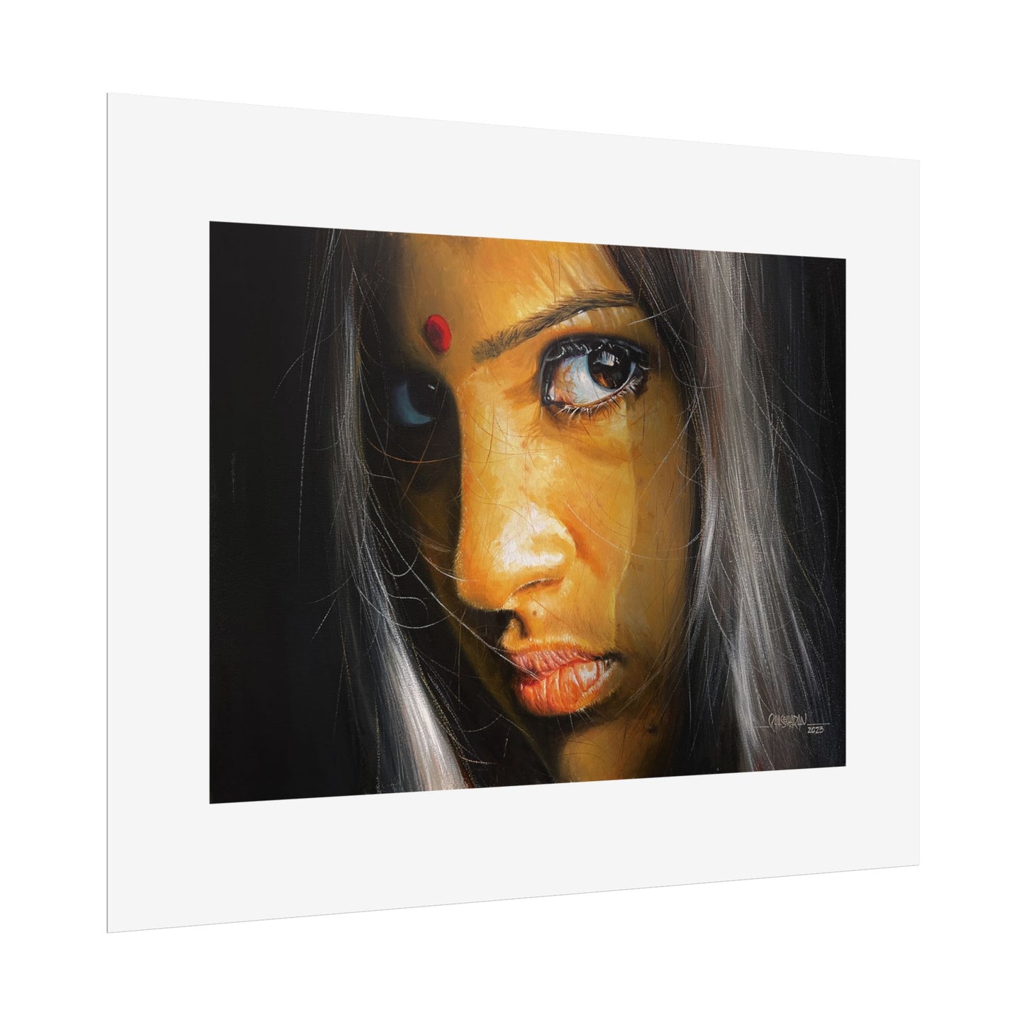 Razor Edged by Rajasekharan Parameswaran Wall Art Print