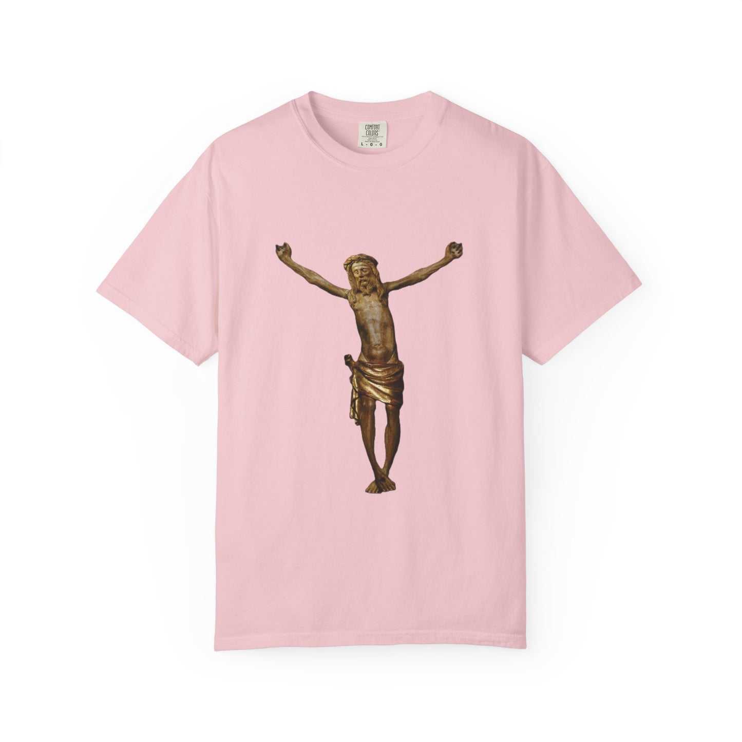 Unisex Christ on the cross Garment-Dyed T-shirt
