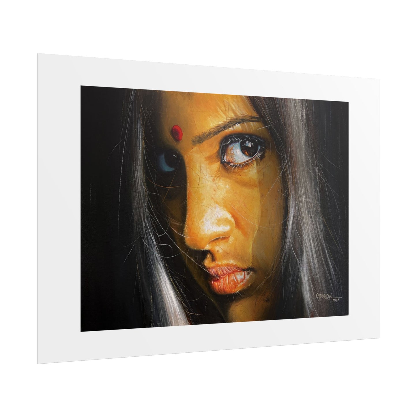 Razor Edged by Rajasekharan Parameswaran Wall Art Print