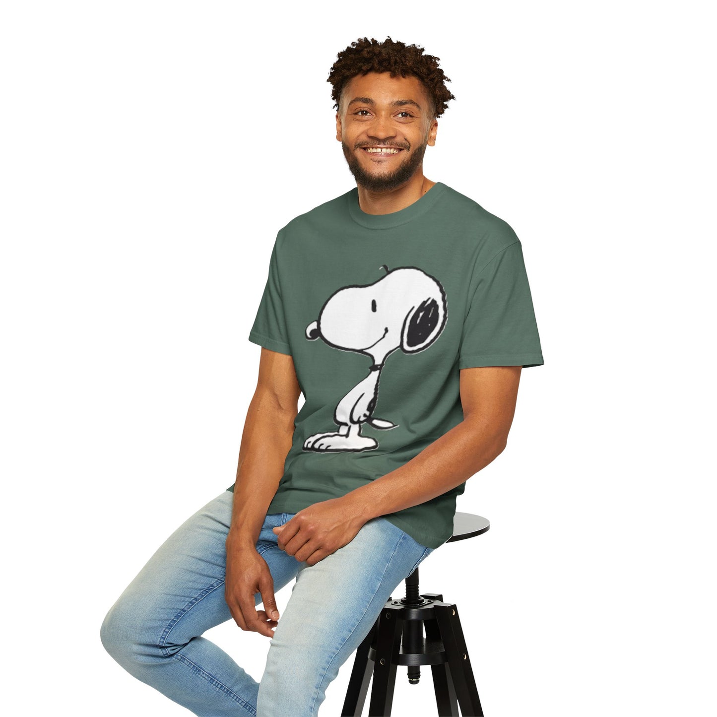 Classic Snoopy Unisex Garment-Dyed T-shirt