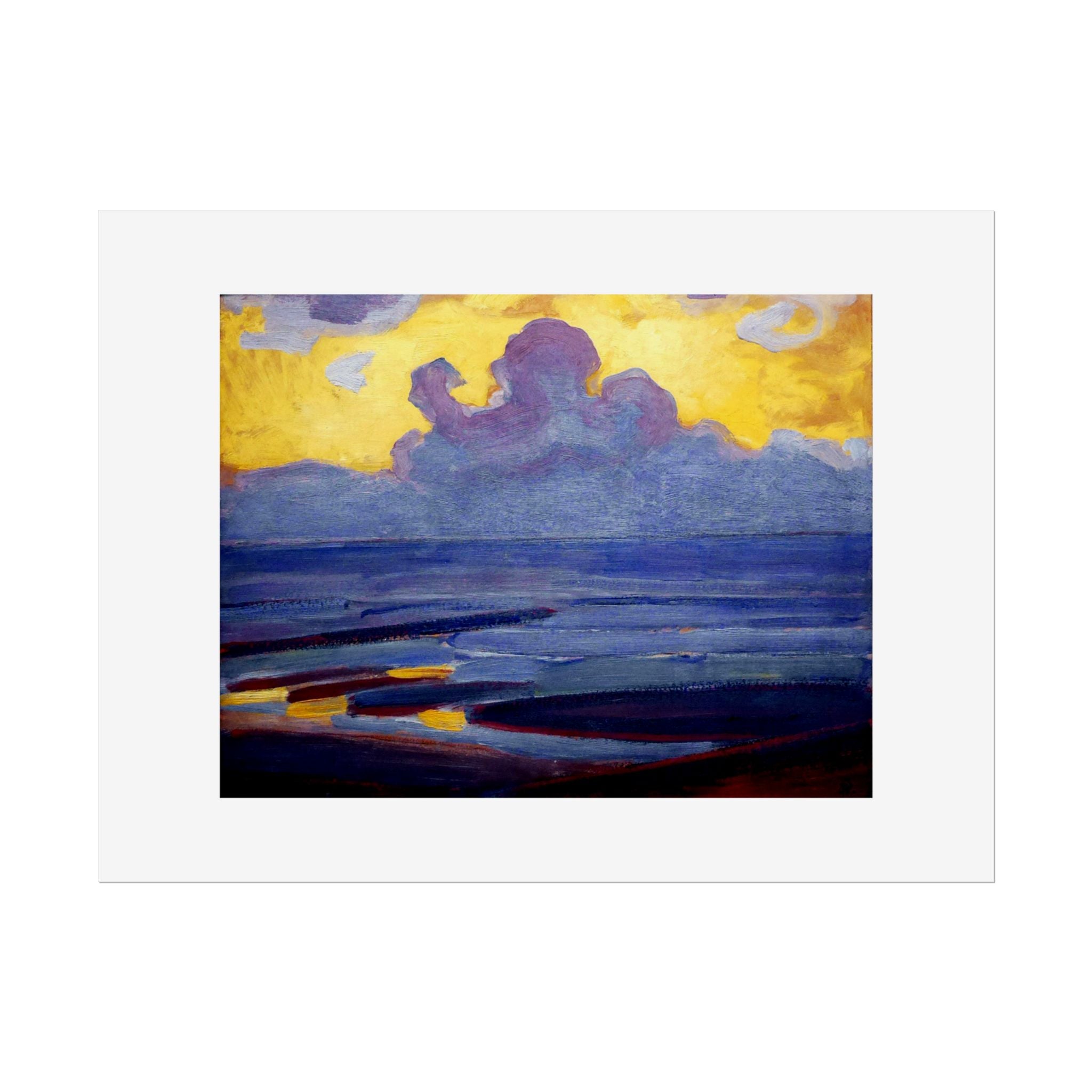 By The Sea by Piet Mondrian Wall Art Print