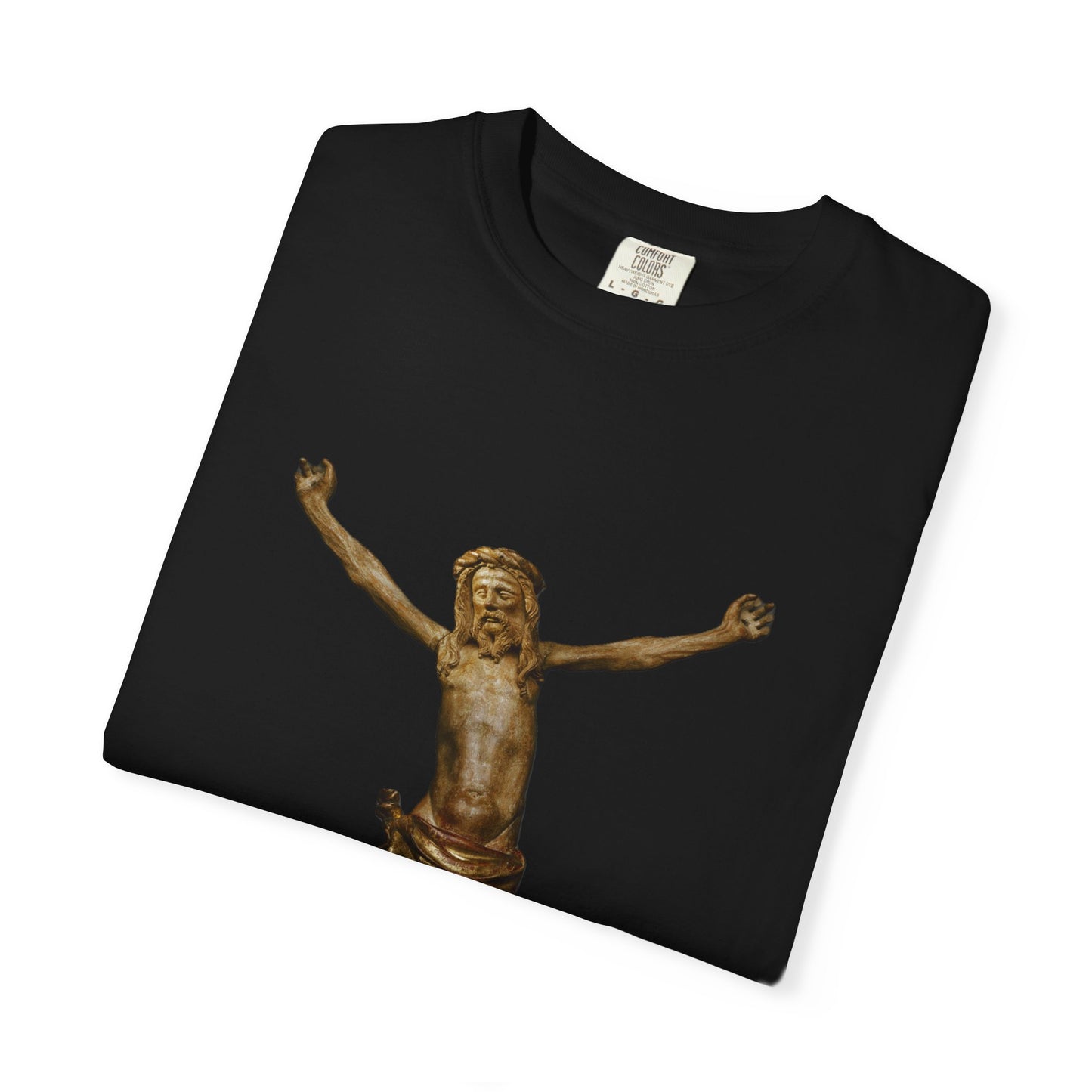 Unisex Christ on the cross Garment-Dyed T-shirt