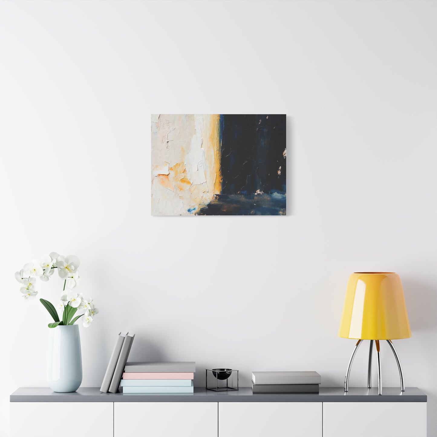 Abstract Coastal Light Matte Canvas Print — Stretched 1.25"