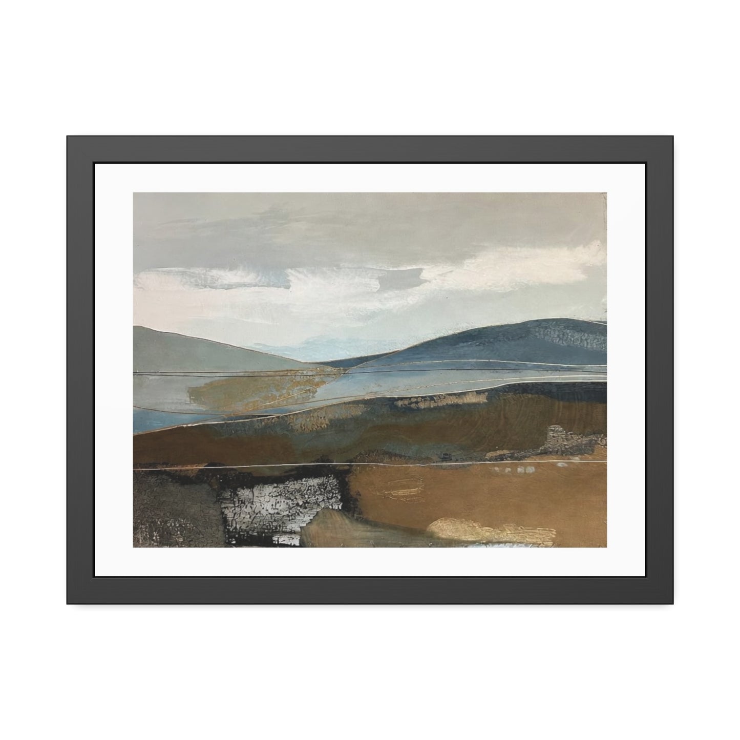 Landscape print Framed Paper Posters