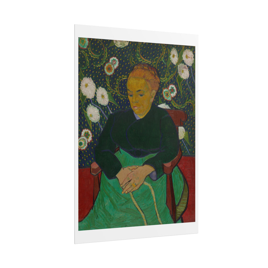 Madame Roulin Rocking the Cradle (La berceuse) by Vincent Van Gogh Wall Art Print