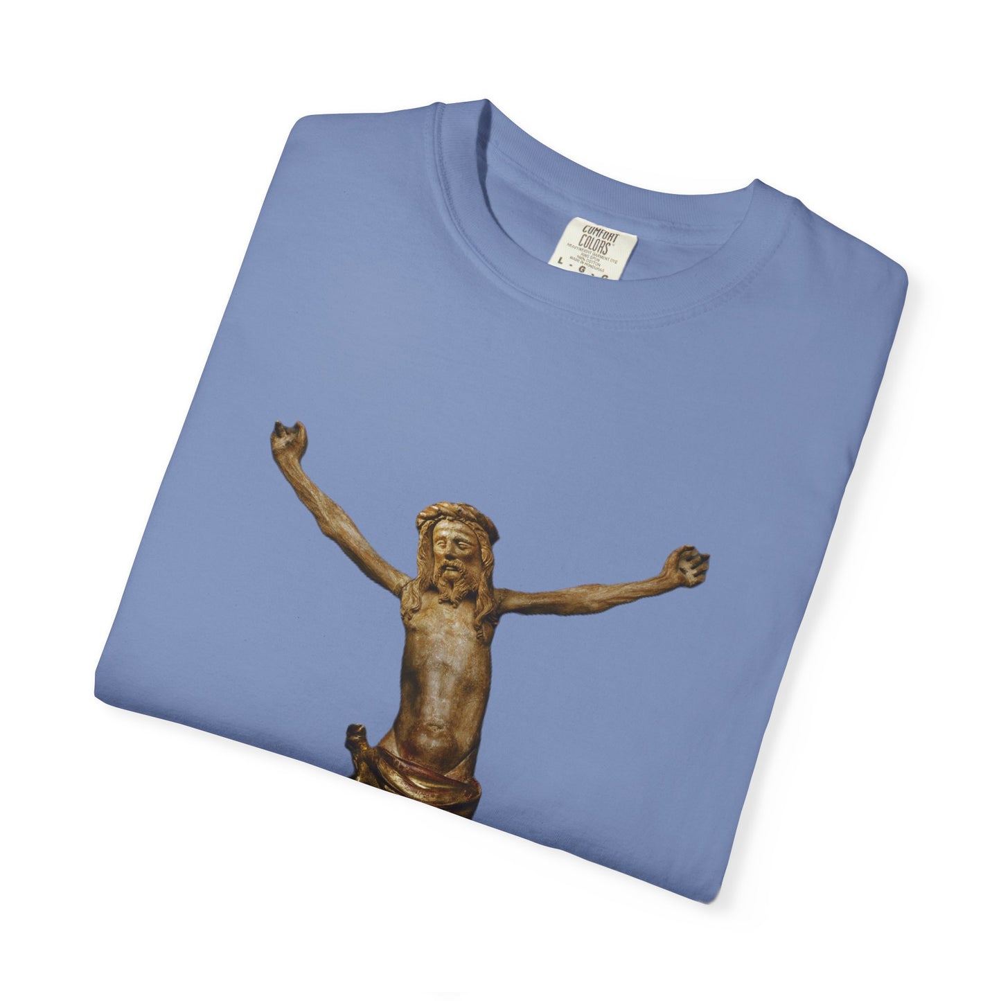 Unisex Christ on the cross Garment-Dyed T-shirt