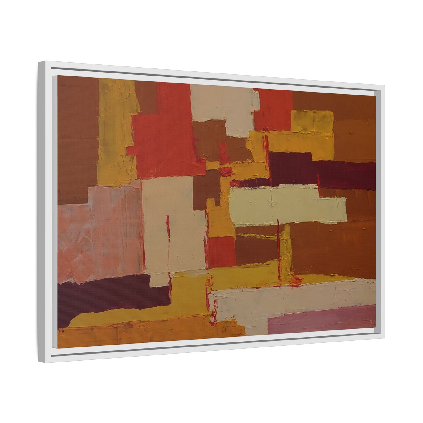 Tableau Confusion by Nicolae Calancea Framed Canvas Wall Art Print