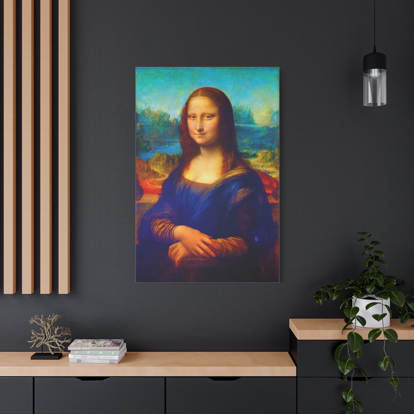 Classic Renaissance Portrait Canvas Print - Matte Stretched Wall Art