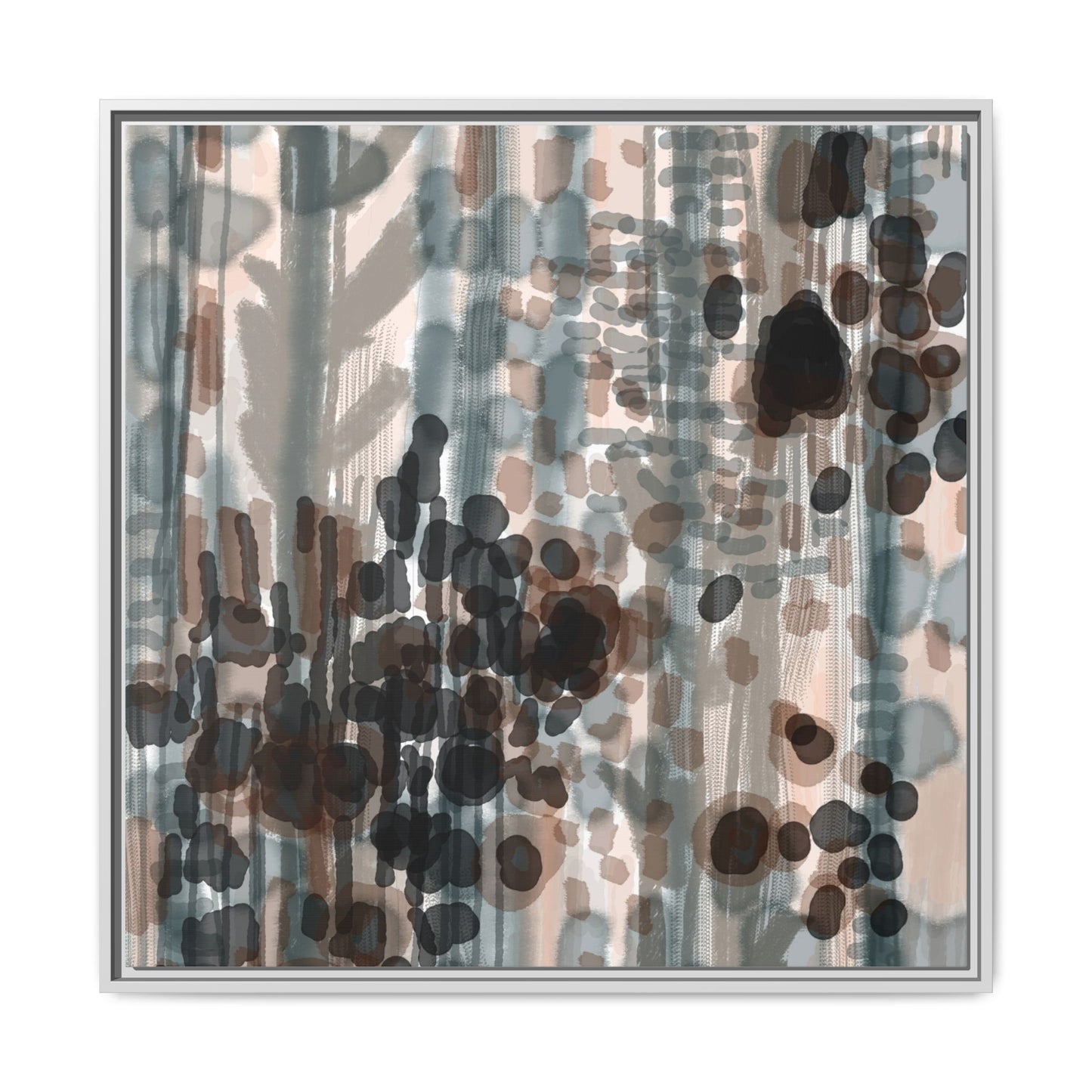 Vleken by an unknown artist Framed Canvas Art