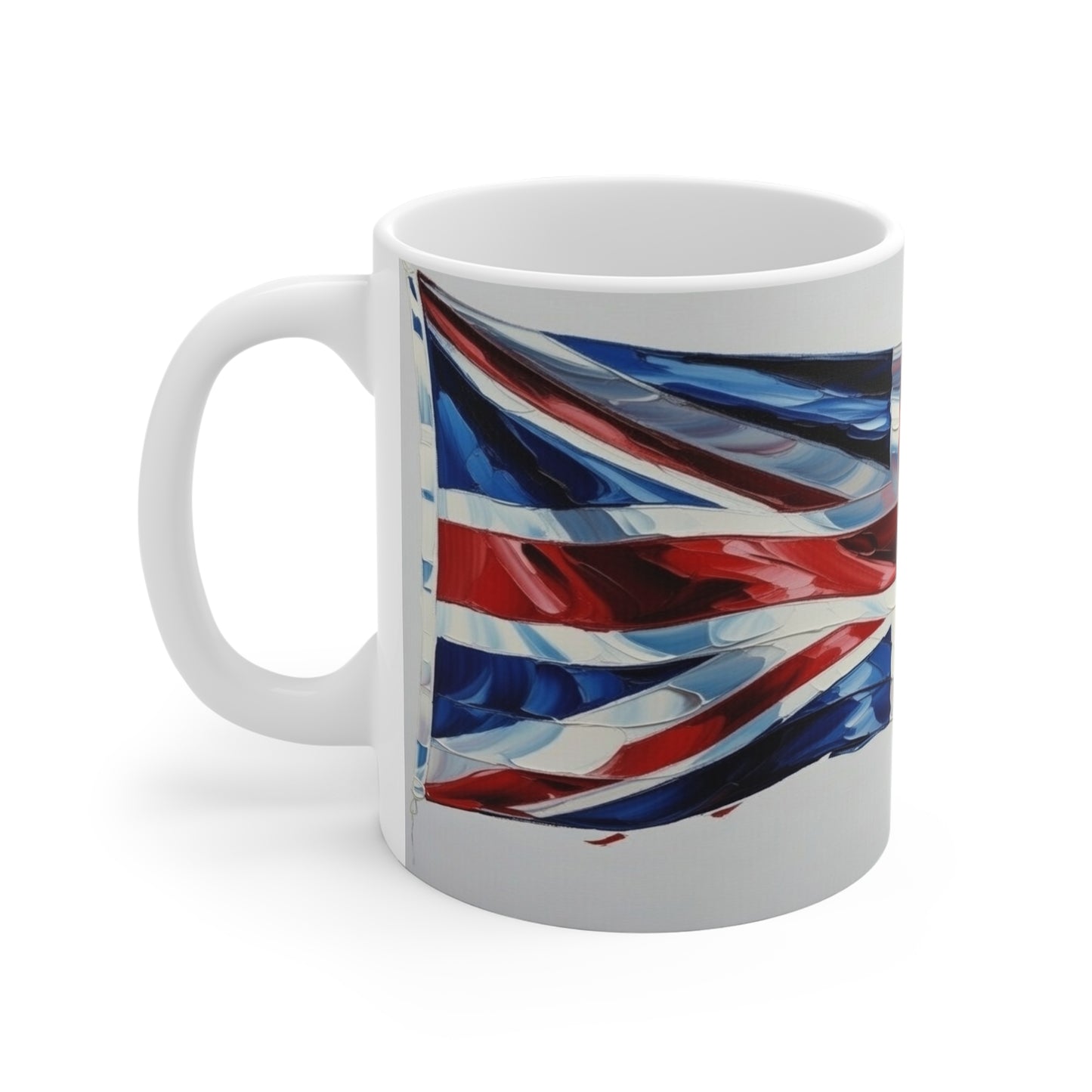 Union Jack Flag Mug — British Pride Tea Coffee Cup