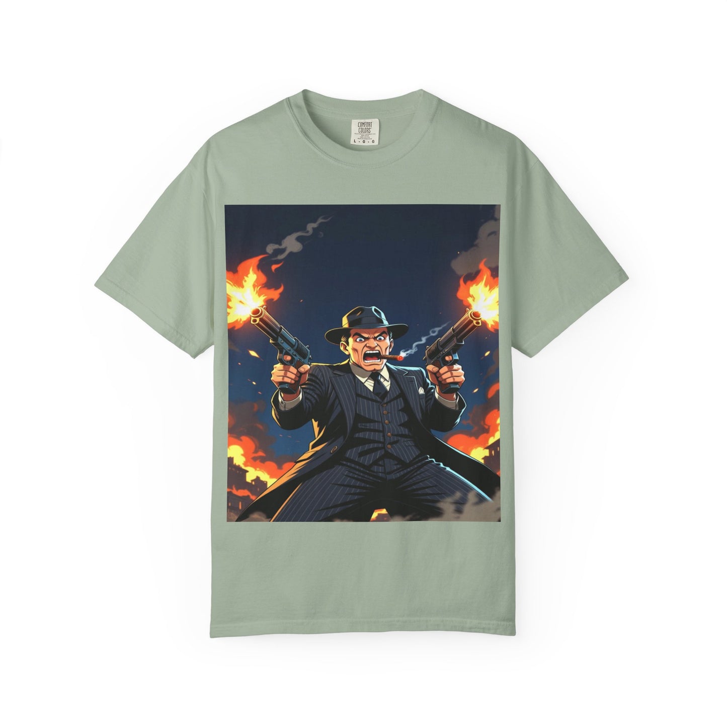 Gangster T‑Shirt — Vintage Outlaw Graphic Tee