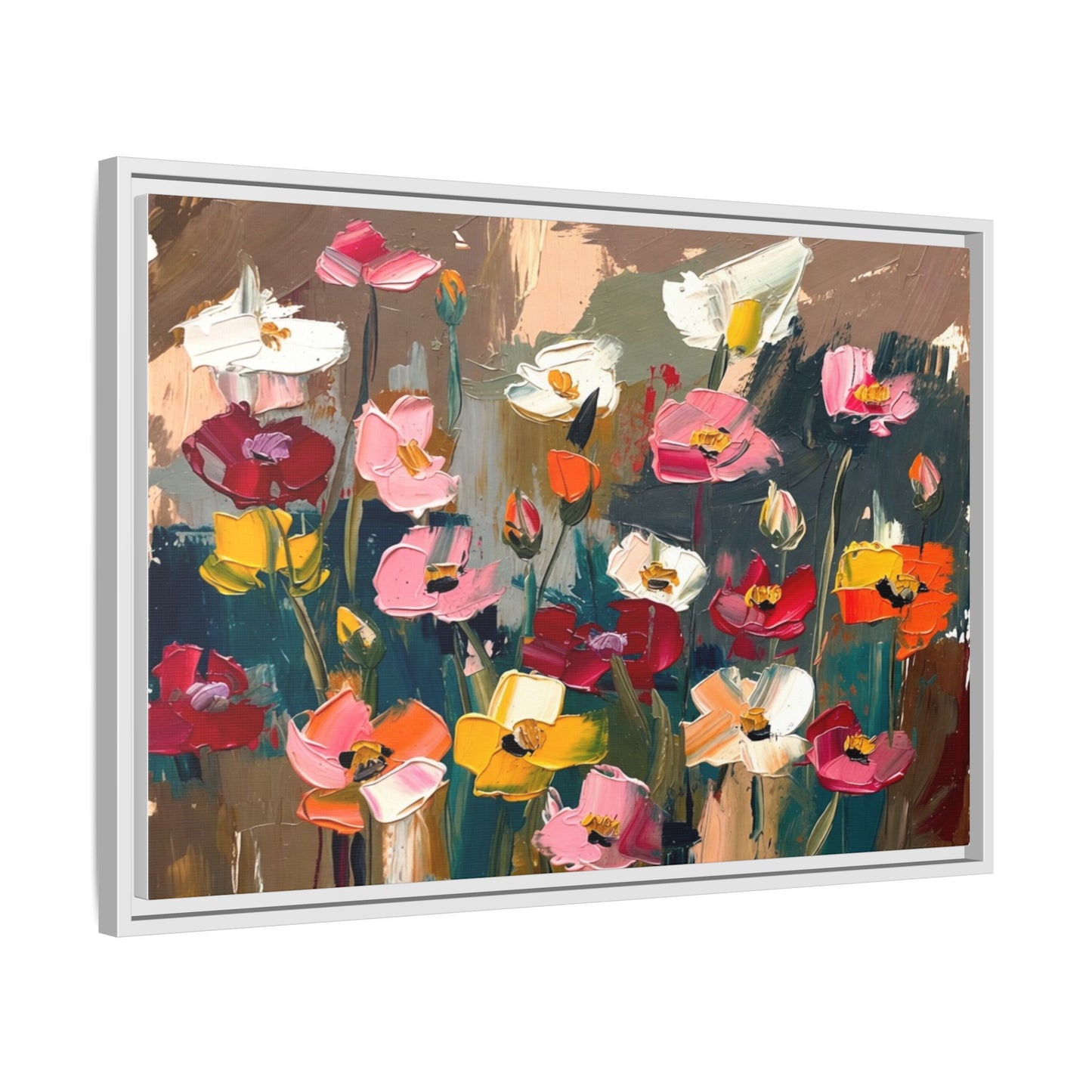 Matte Canvas, Framed (Multi-color)