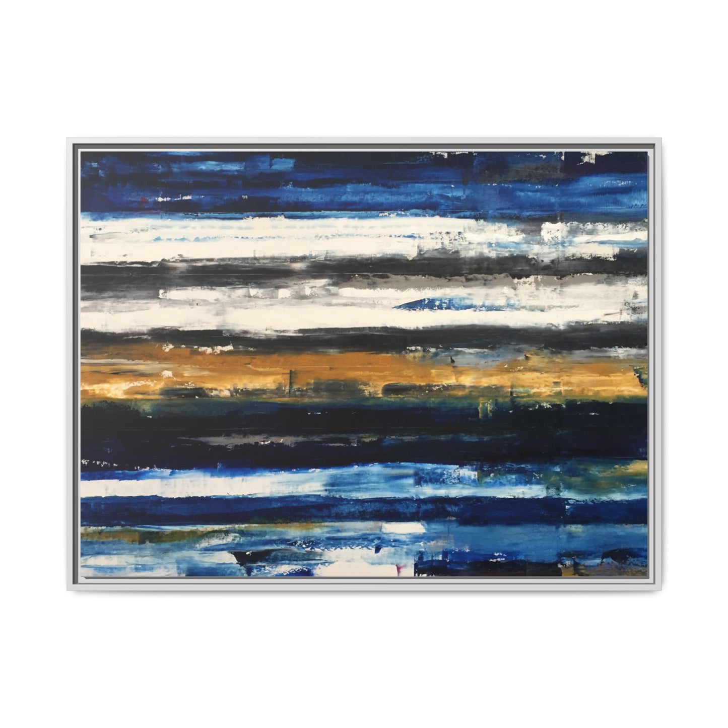 Tiny Buddha by Todd Williamson Framed Matte Canvas Abstract  Wall Art