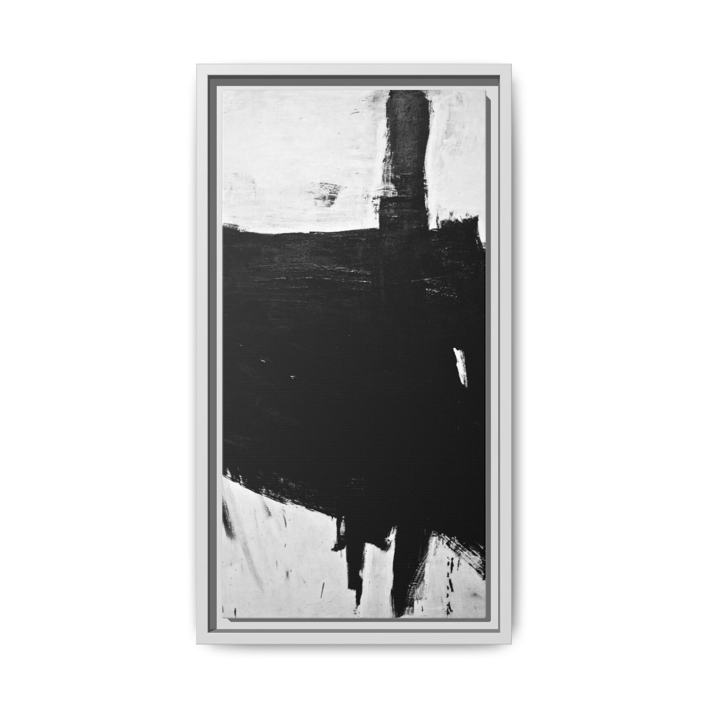 Sabra by Franz Kline Abstract Matte Canvas Framed Wall Art Print