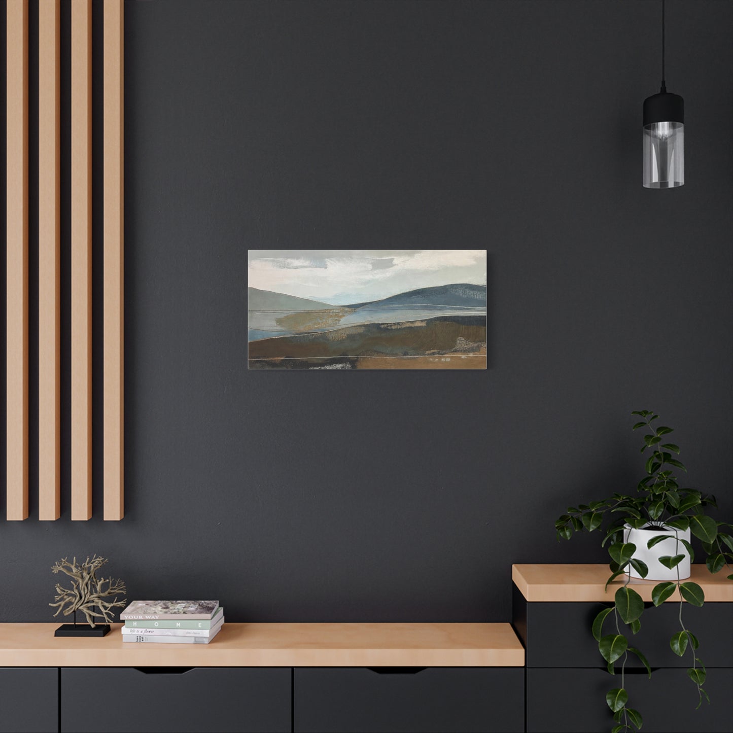 Landscape print Matte Canvas, Stretched, 1.25"