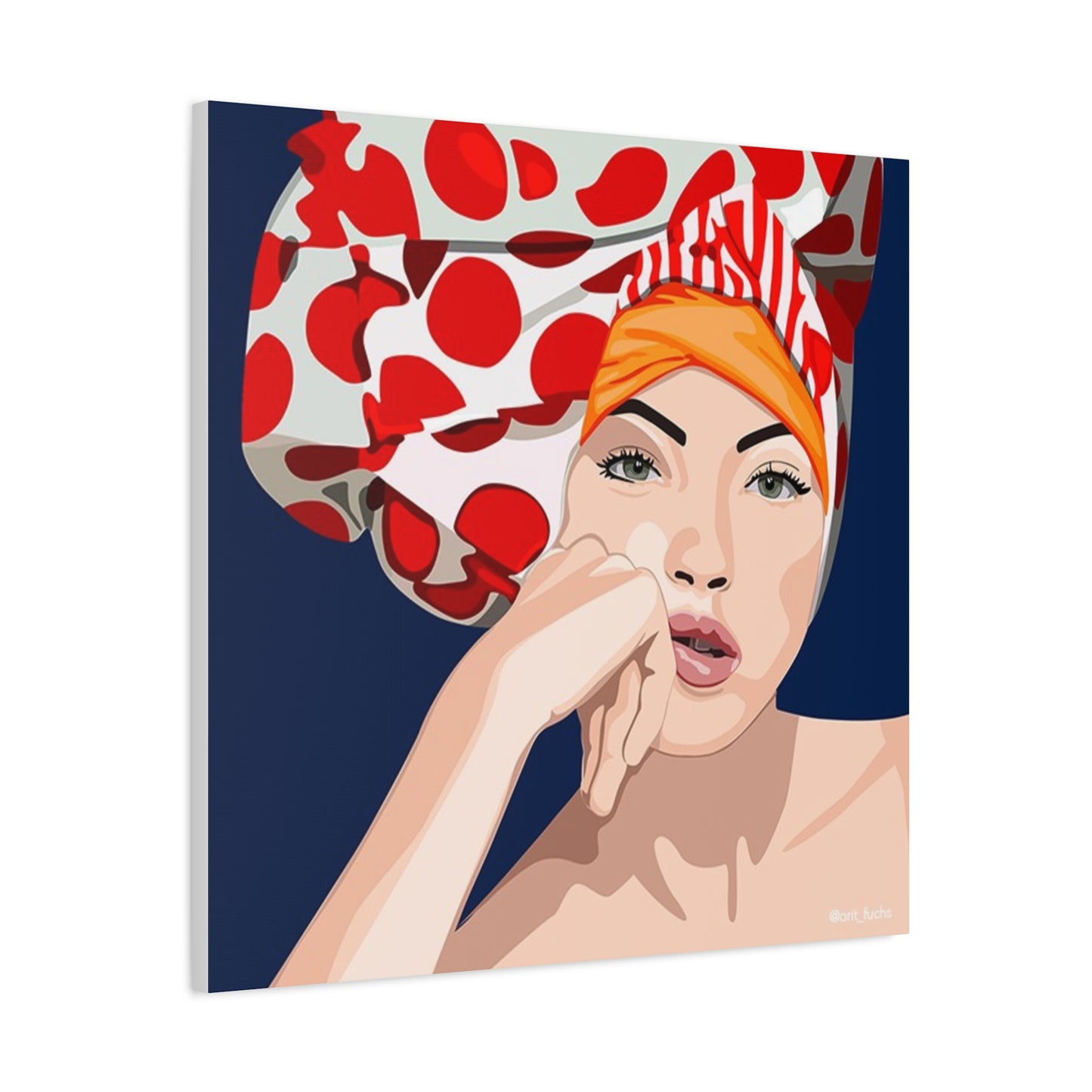 Vivid 20 by Orit Fuchs Canvas Wall Art Print