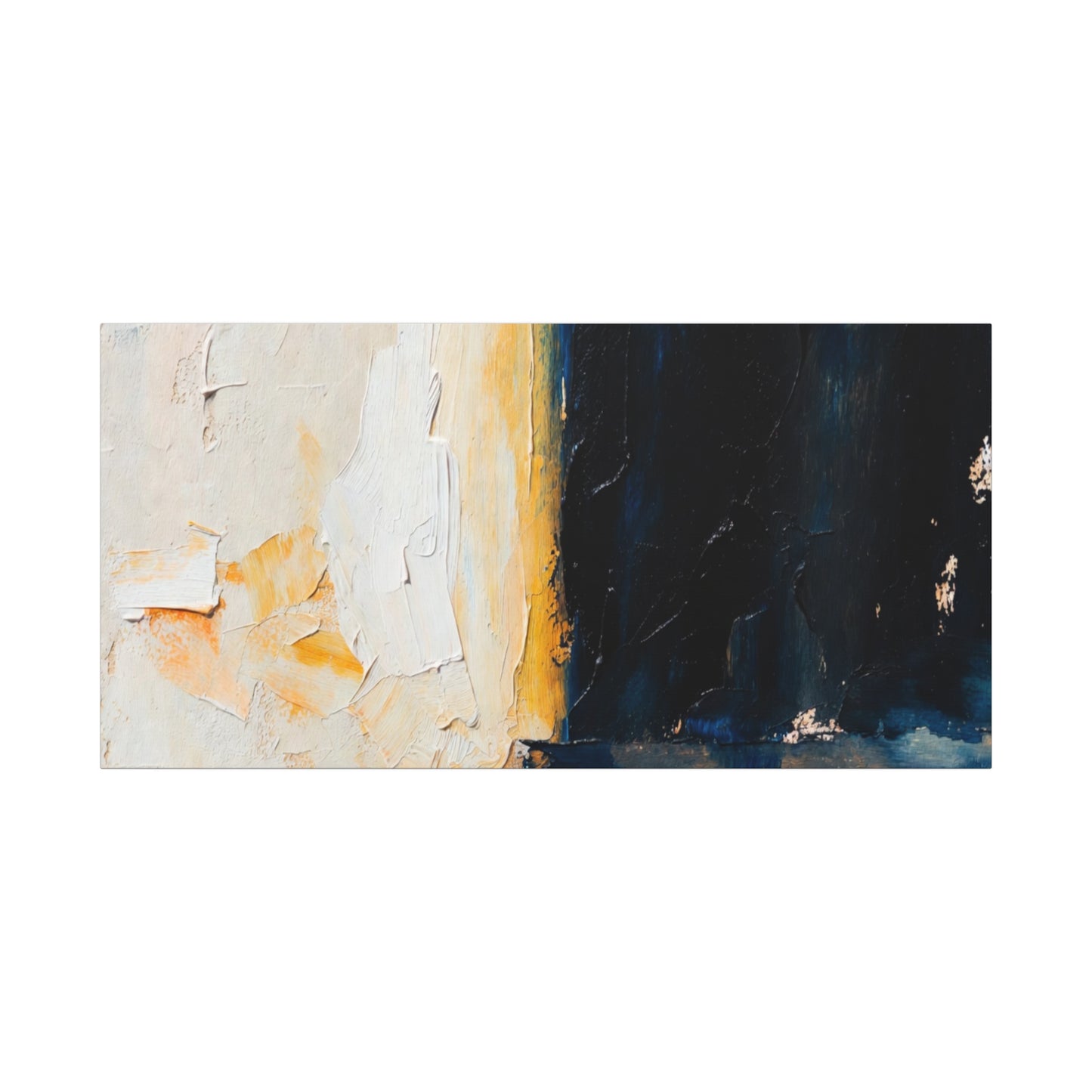 Abstract Coastal Light Matte Canvas Print — Stretched 1.25"
