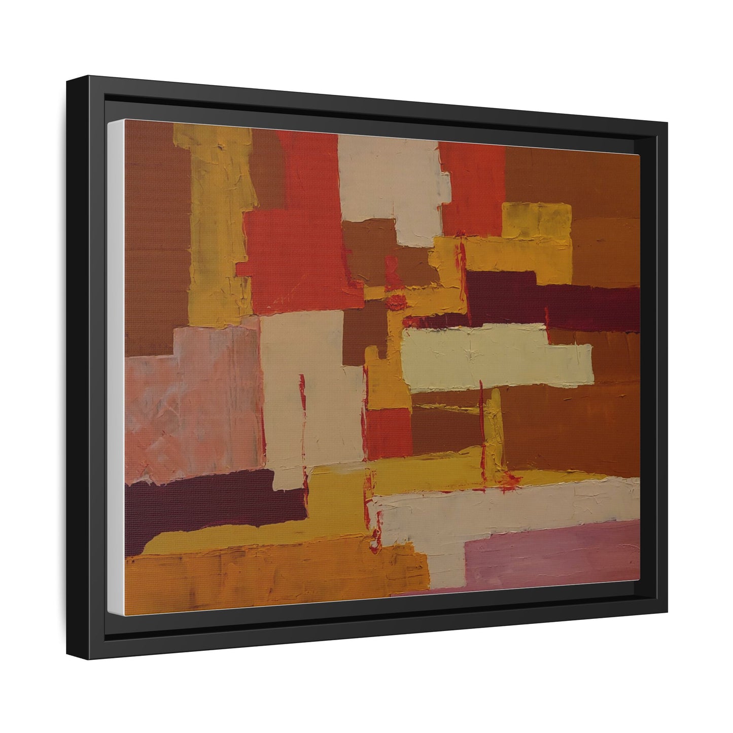 Tableau Confusion by Nicolae Calancea Framed Canvas Wall Art Print