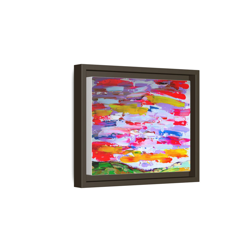 Sunny day in may by Norman Barrett Framed Matte Canvas Wall Art