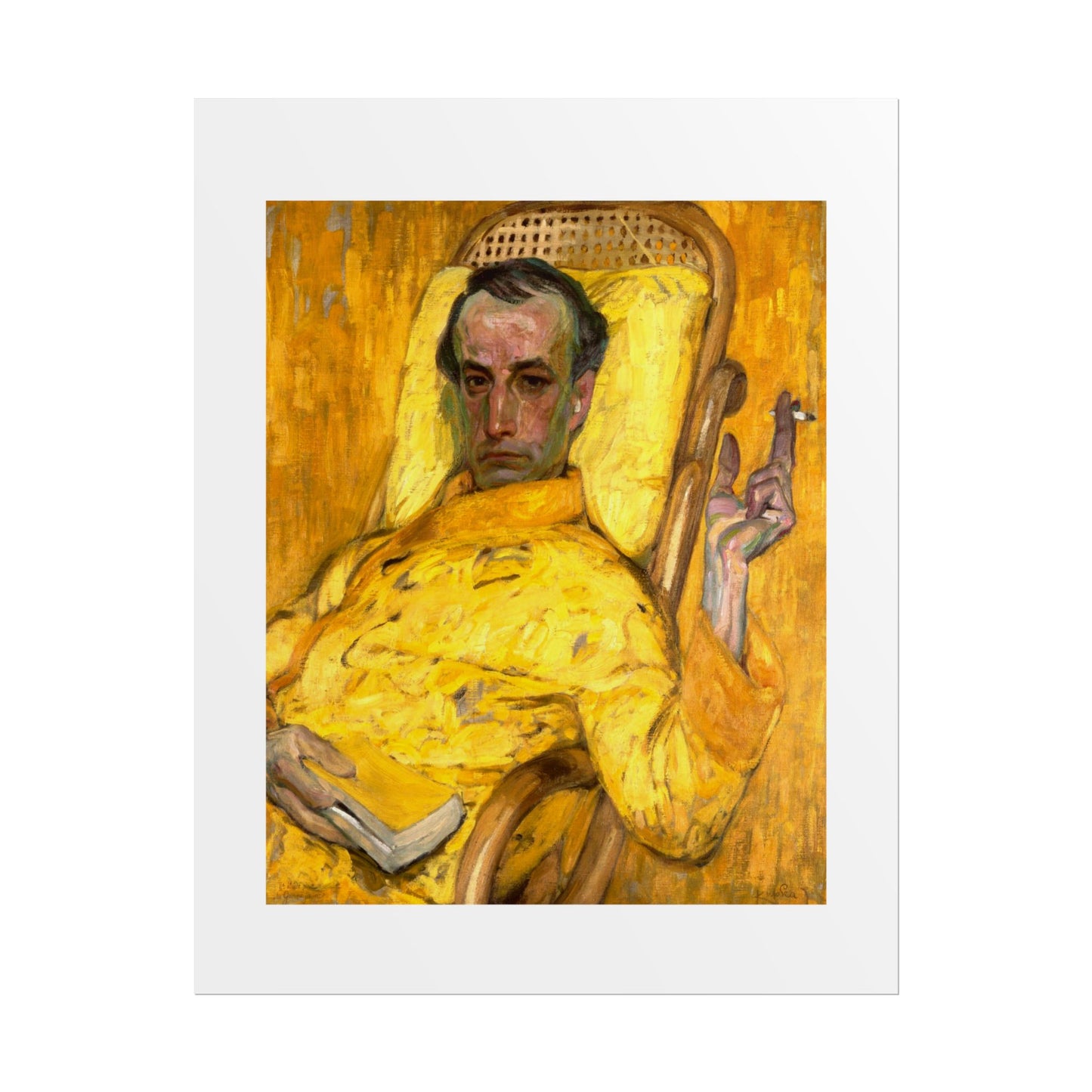 The Yellow Scale by František Kupka Wall Art Print