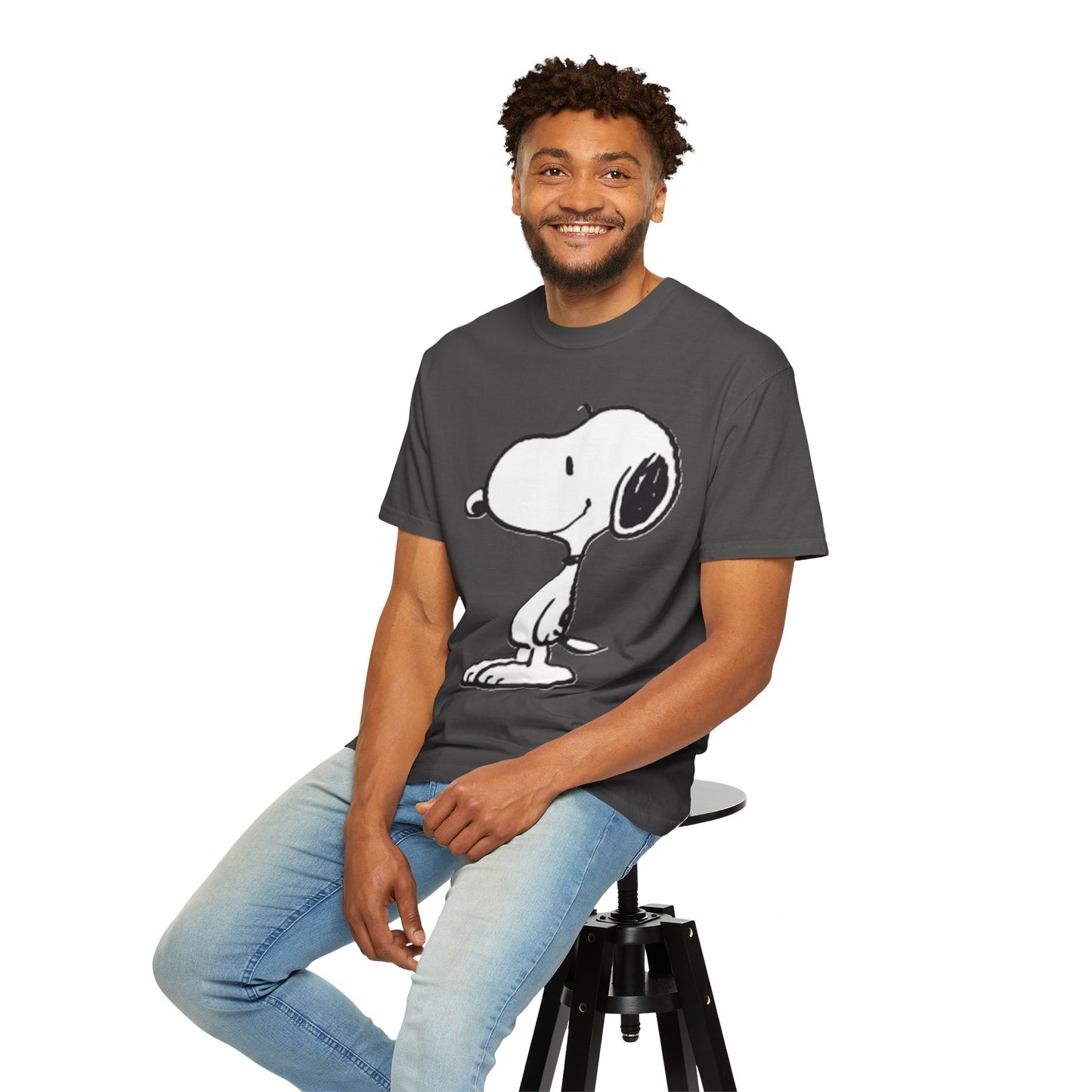 Classic Snoopy Unisex Garment-Dyed T-shirt