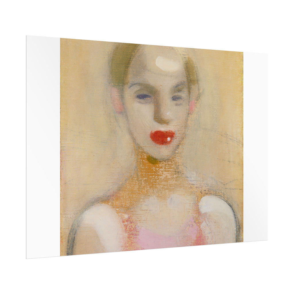 Circus Girl by Helene Schjerfbeck Wall Art Print
