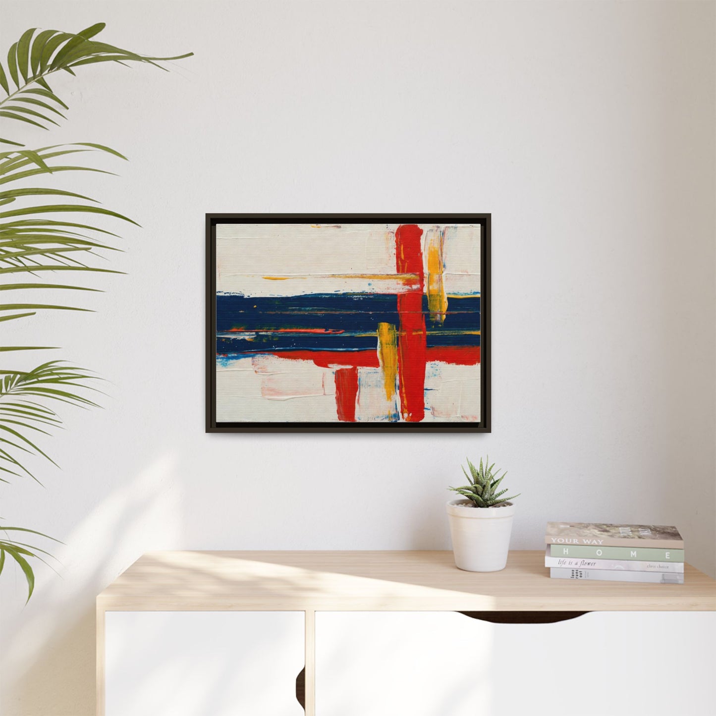 Matte Canvas, Framed (Multi-color)