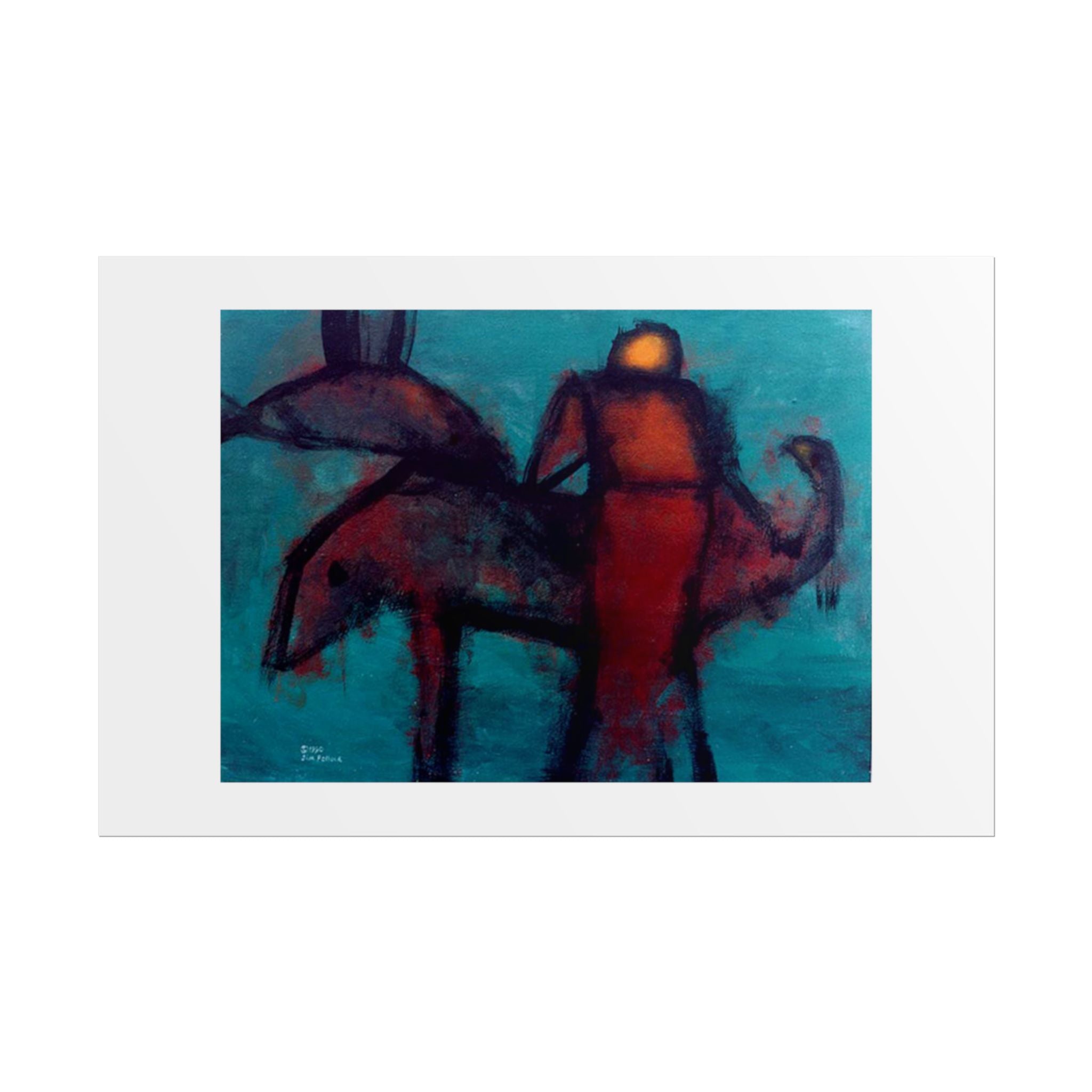 Dominion (Acrylic) by James Pollock Wall Art Print