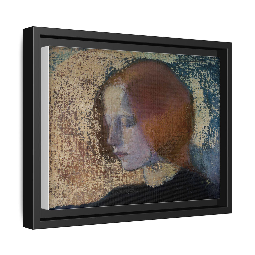 Fragment by Helena Schjerfbeck Framed Matte Canvas Art Print