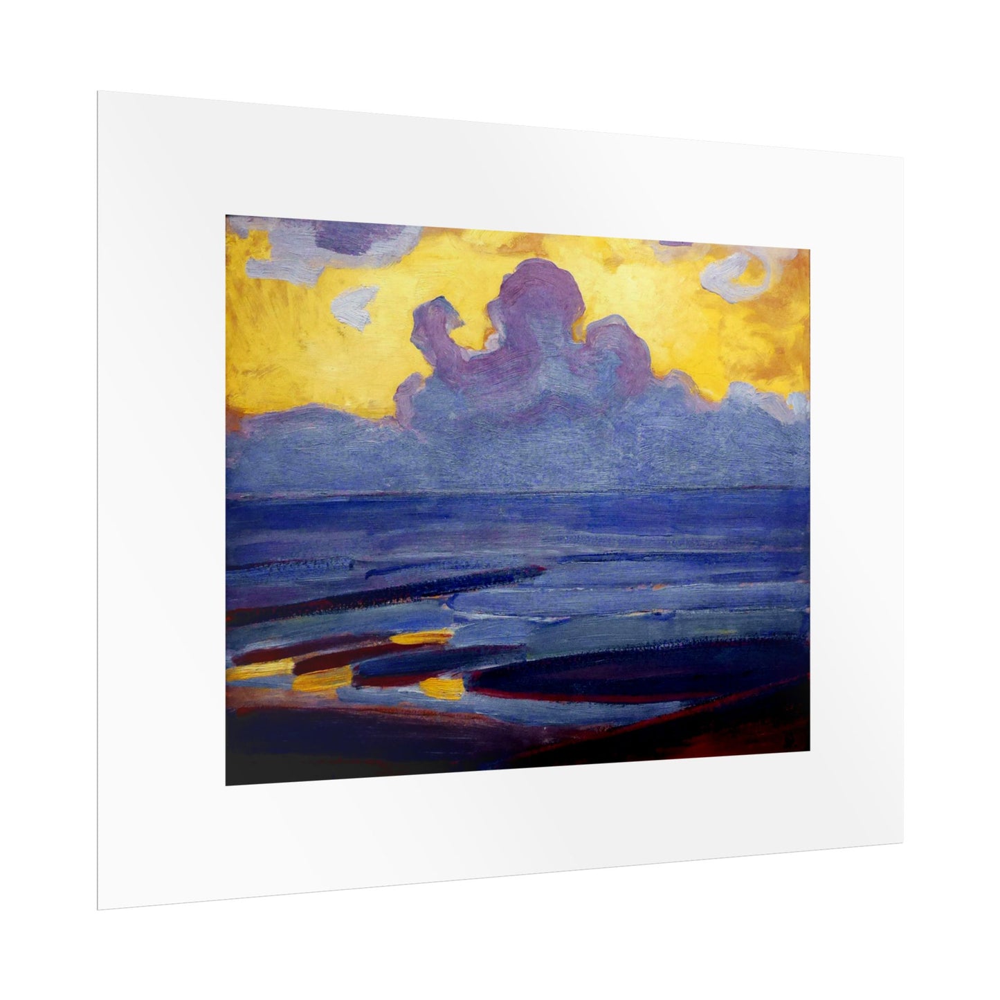 By The Sea by Piet Mondrian Wall Art Print
