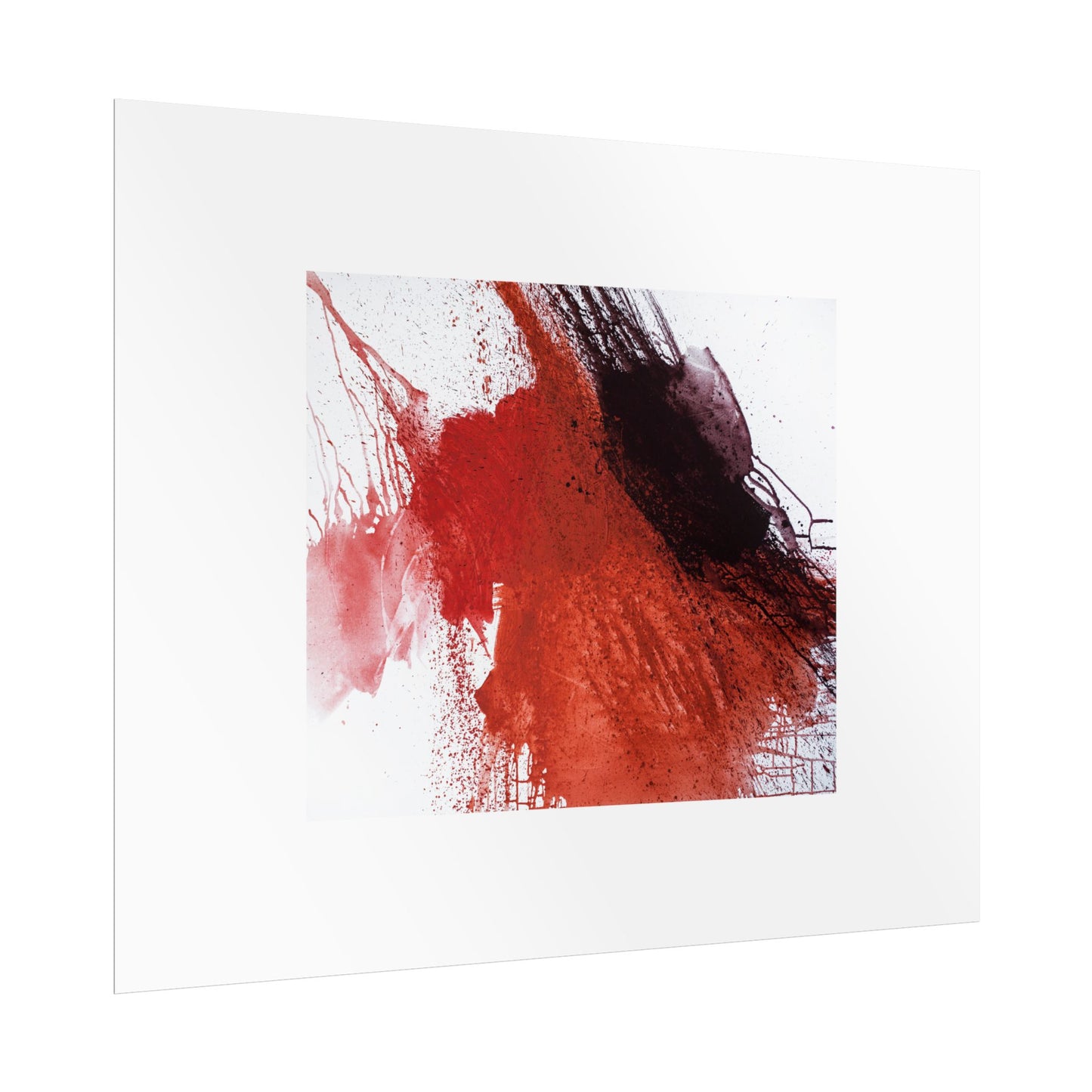 Flame by Natalija Miladinovic Wall Art Print