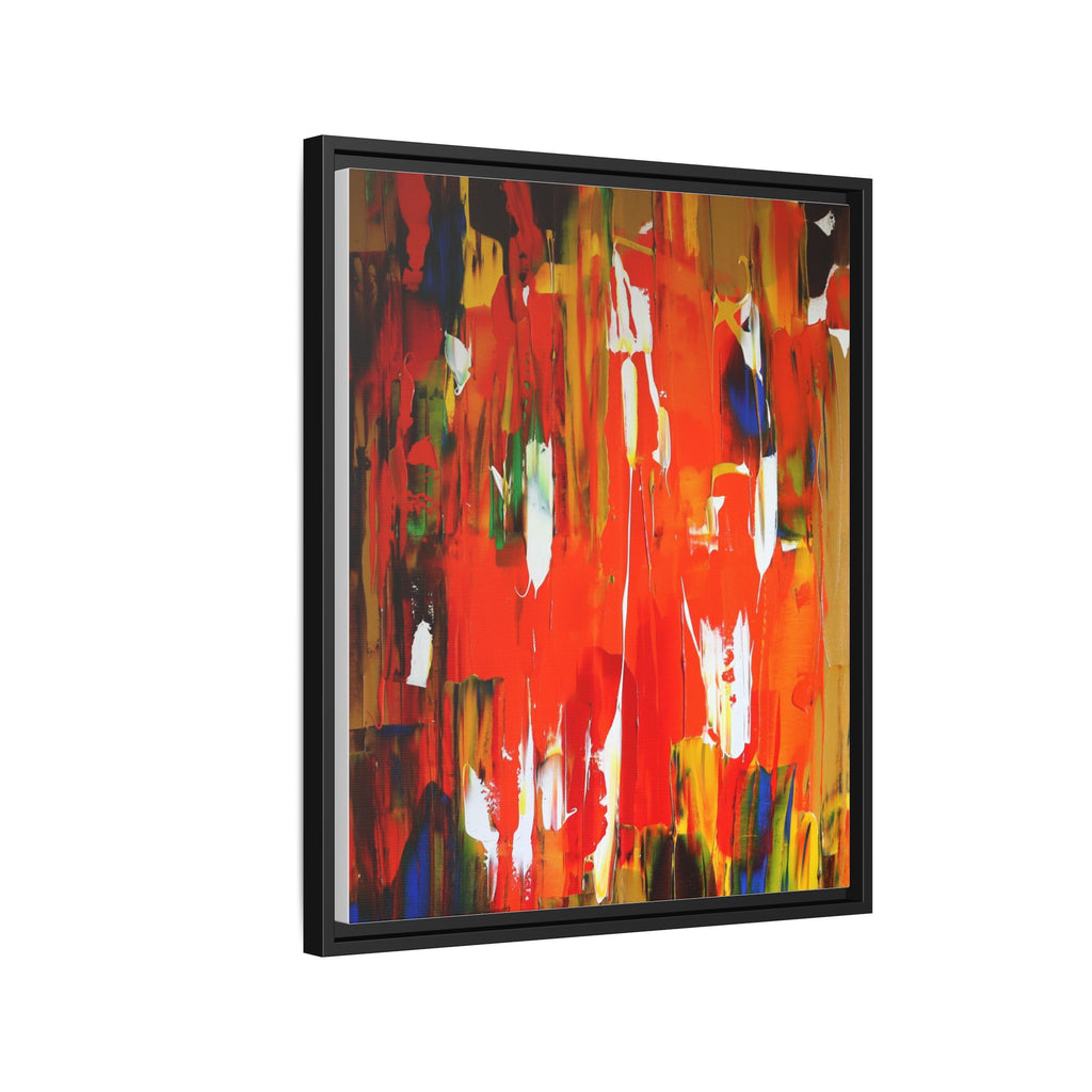 Burn baby burn by Norman Barrett Framed Matte Canvas Wall Art