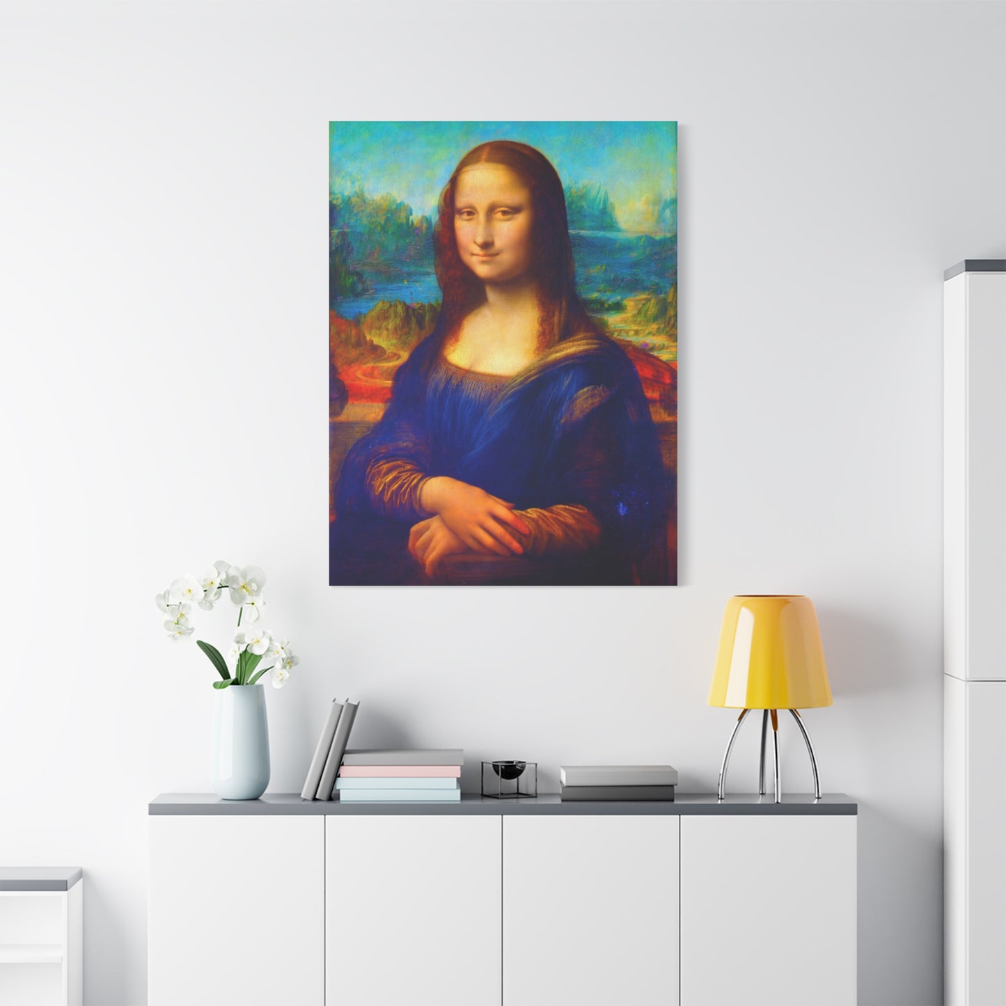 Classic Renaissance Portrait Canvas Print - Matte Stretched Wall Art