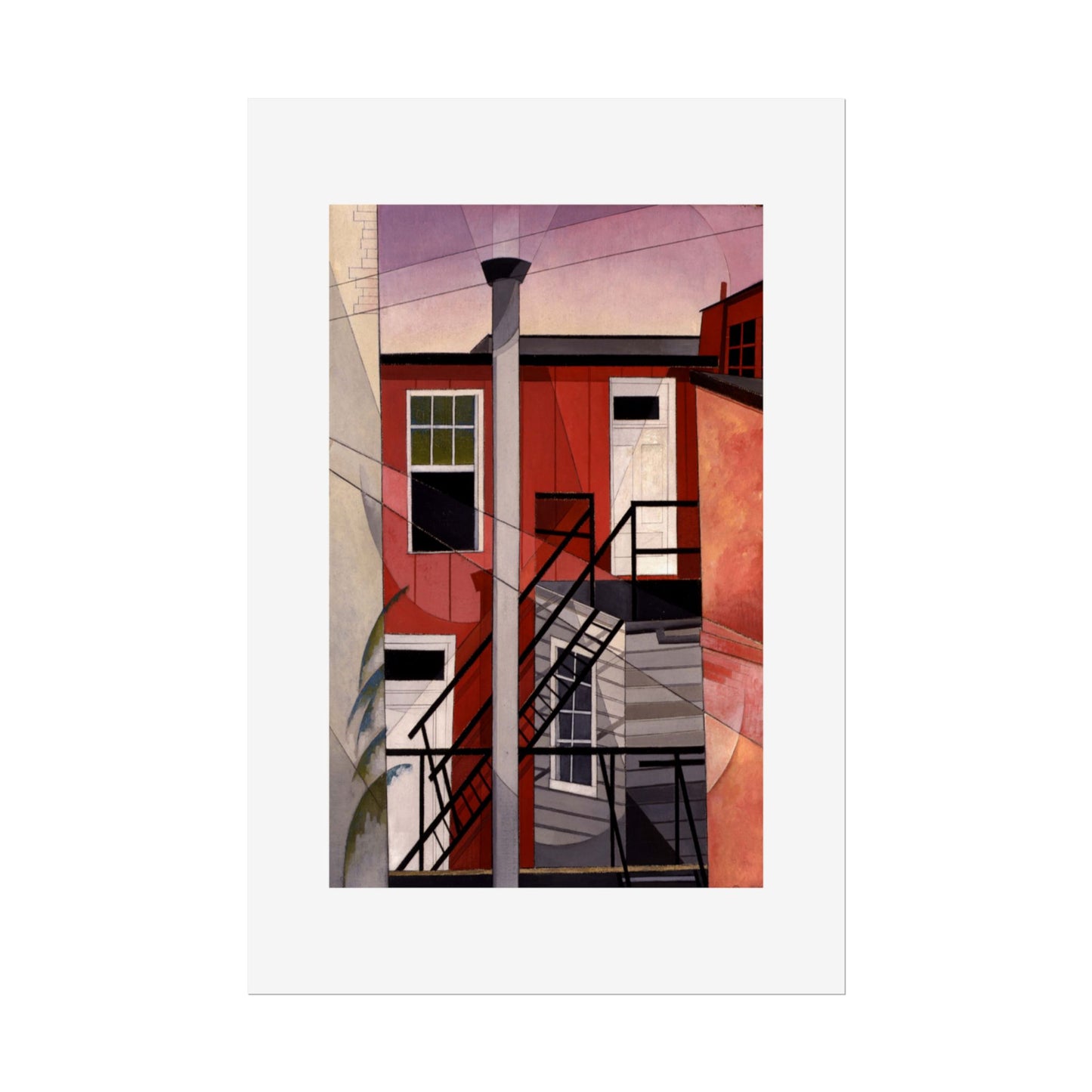 Modern Conveniences by Charles Demuth Wall Art Print