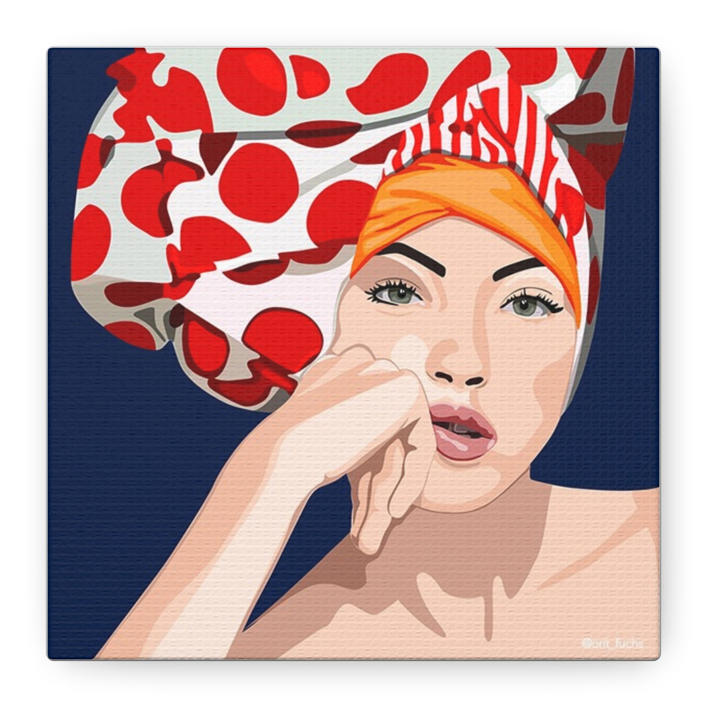 Vivid 20 by Orit Fuchs Canvas Wall Art Print