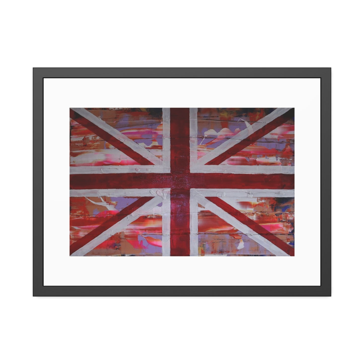 Union Jack is back! by Norman Barrett Framed Wall Art Print