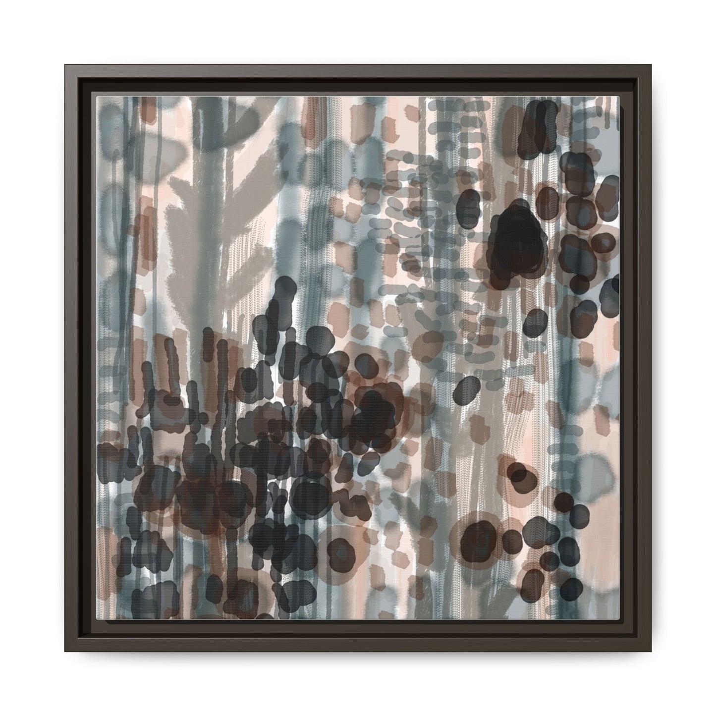 Vleken by an unknown artist Framed Canvas Art