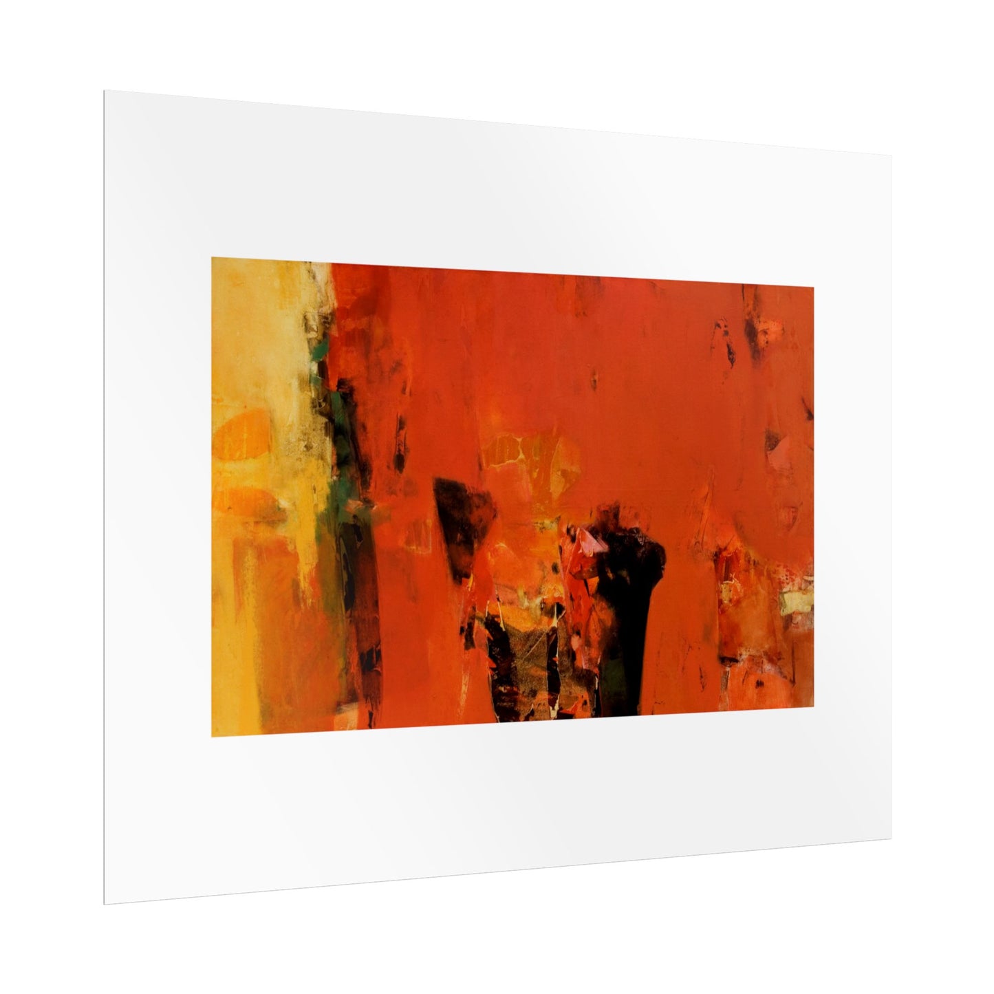 Painting by ravi mandlik Wall Art Print