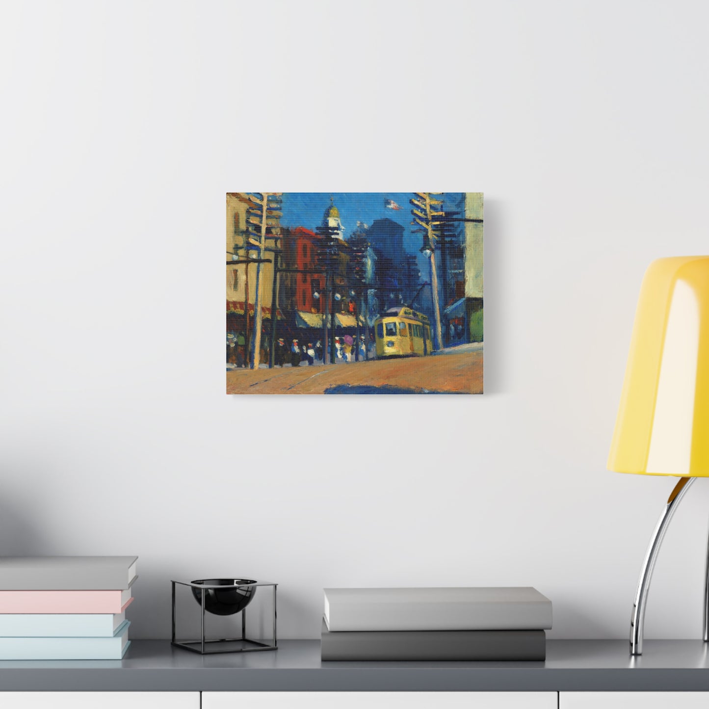 Yonkers by Edward Hopper Matte Canvas Wall Art Print