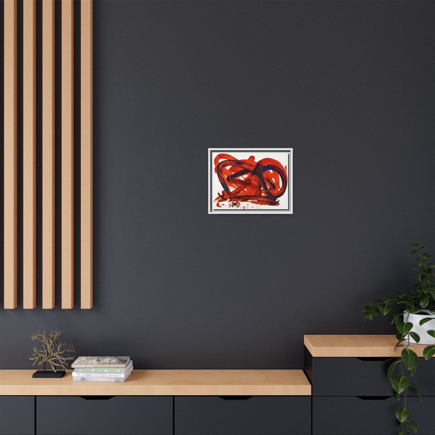 Barito 0138 by Heinz Hachel Matte Canvas Framed Wall Art