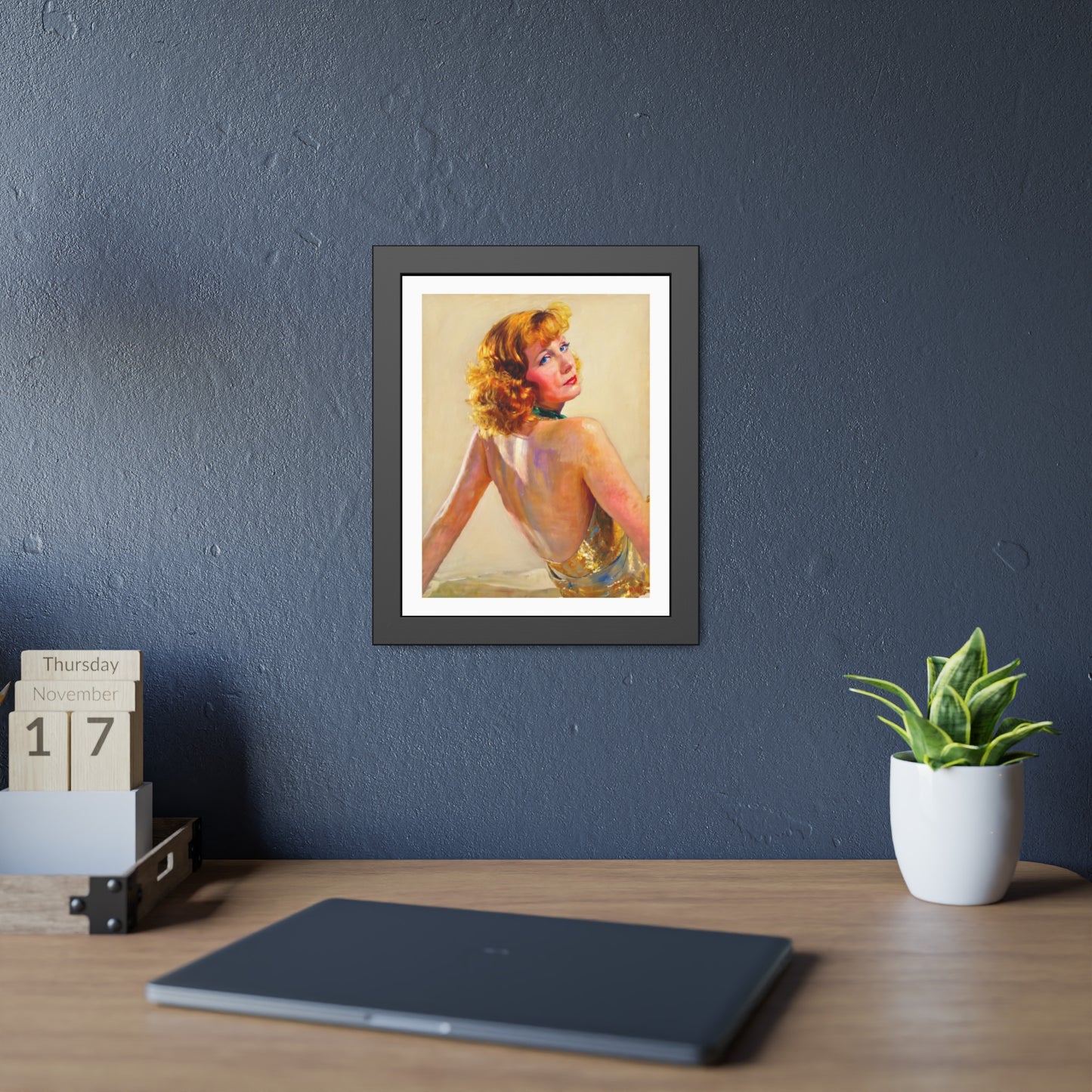 Greta Garbo Framed Paper Posters