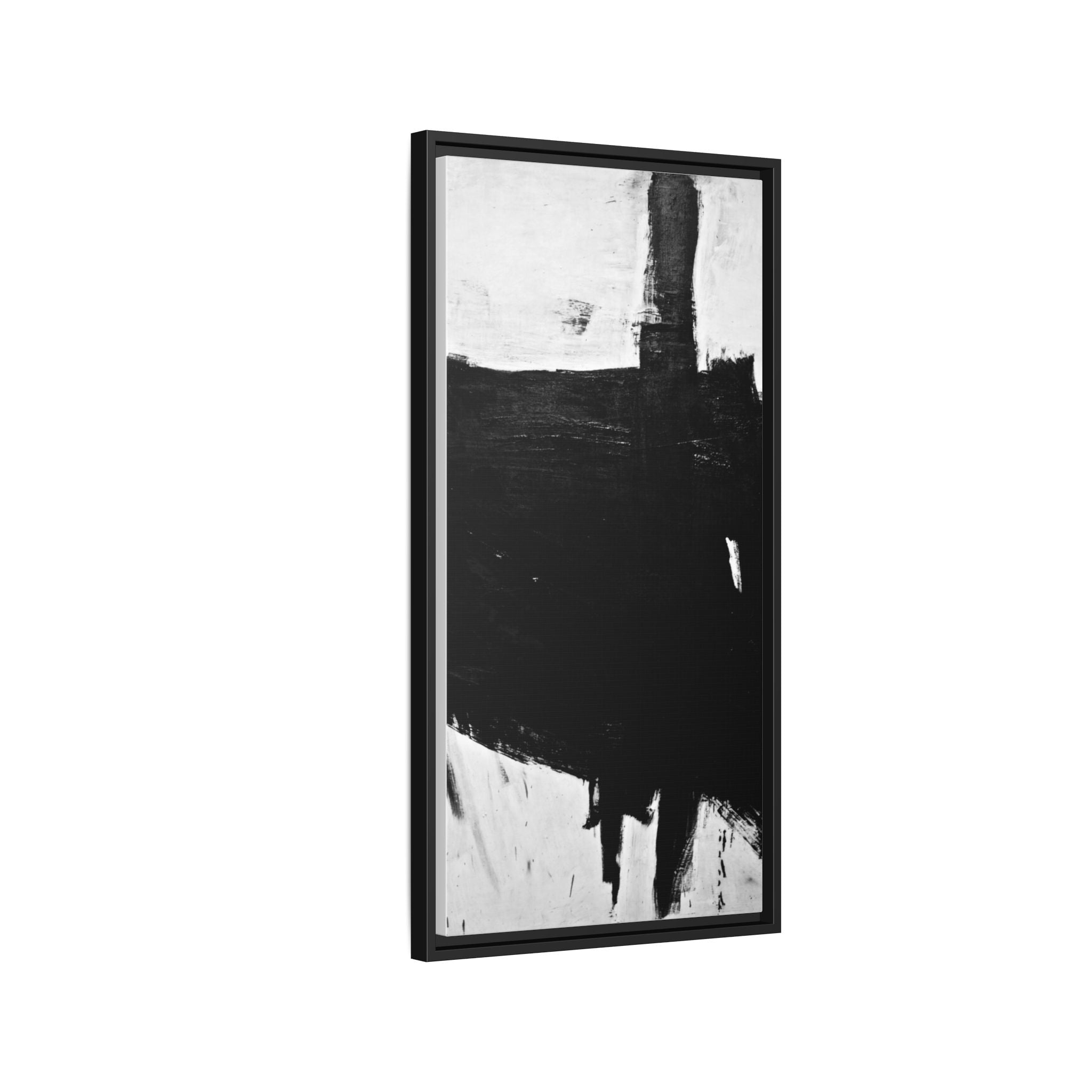Sabra by Franz Kline Abstract Matte Canvas Framed Wall Art Print